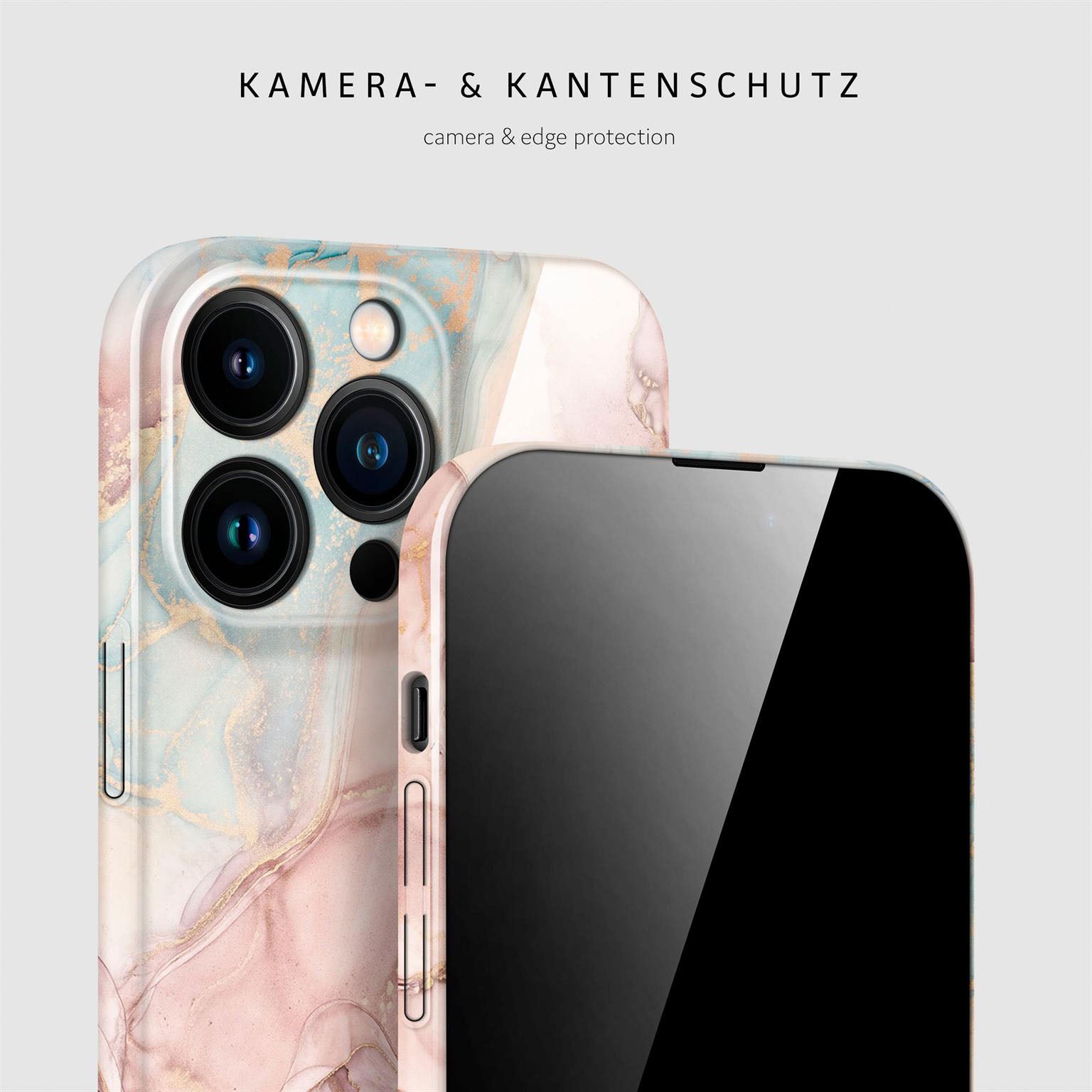 Bliss Cover für iPhone 16 Pro Max in der Farbe Rose Serenity (Rosa / Pink)
