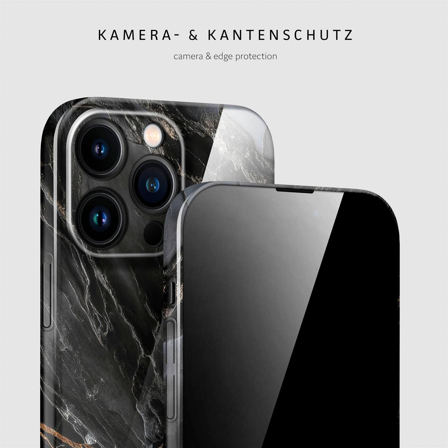 Bliss Cover für iPhone 16 Pro Max in der Farbe Black Mirage (Schwarz)