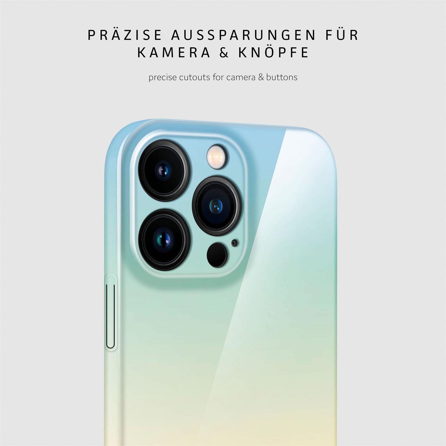Splash Case für iPhone 16 Pro Max in der Farbe Sunset Sorbet (Mehrfarbig (bunt))