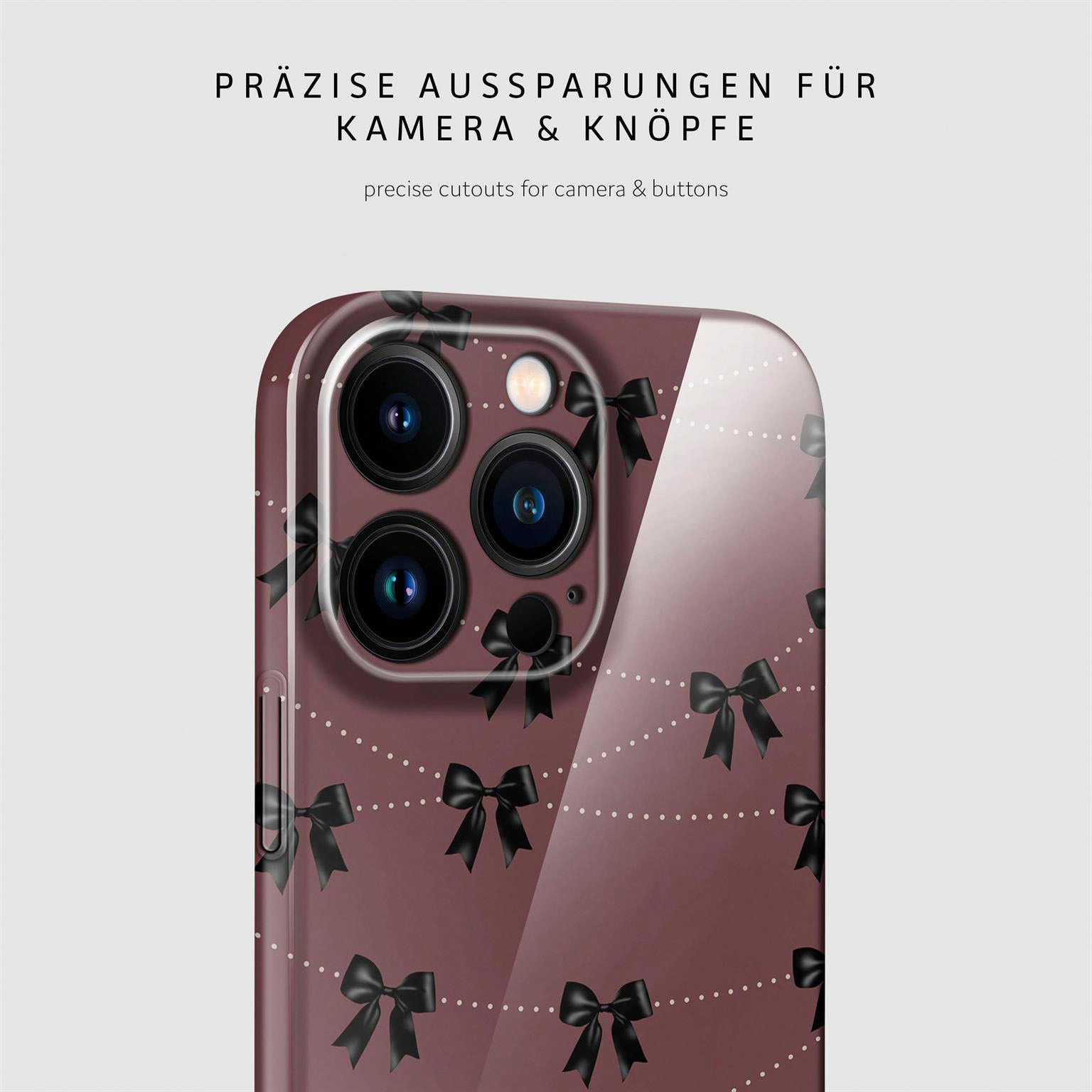 Splash Case für iPhone 16 Pro Max in der Farbe Parisian Kiss (Rot)