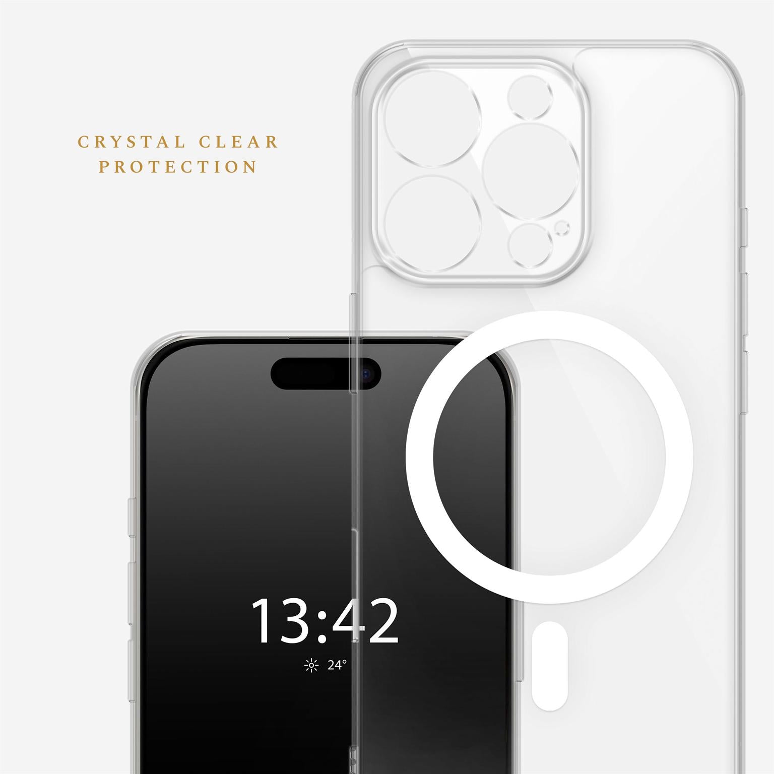 Nova Case für iPhone 16 Pro in der Farbe Clear (Farblos (transparent))