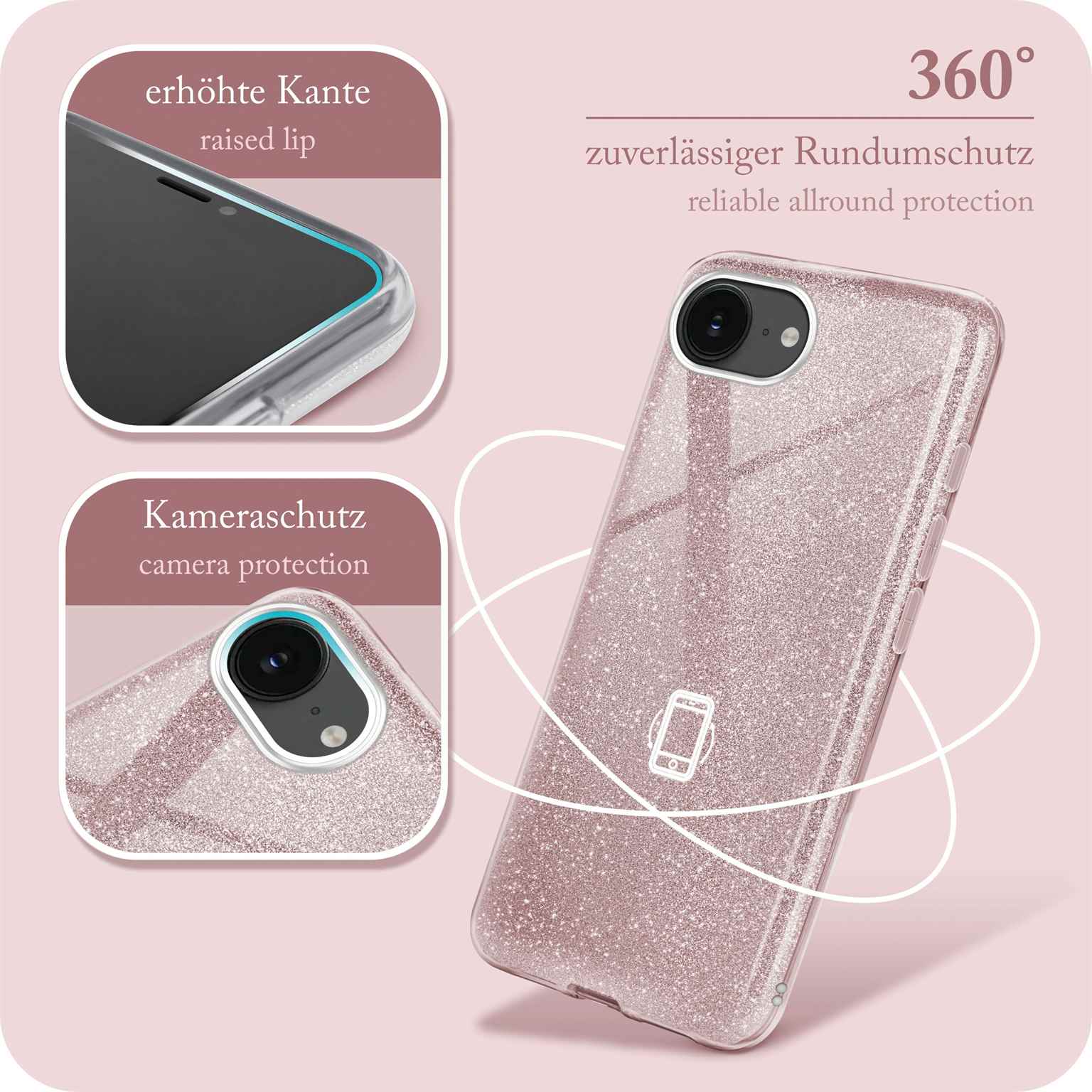 Glitter Case für iPhone 16e
