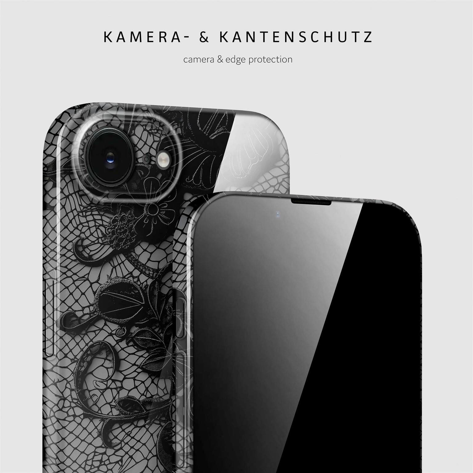 Splash Case für iPhone 16e in der Farbe Delicate Dream (Schwarz)