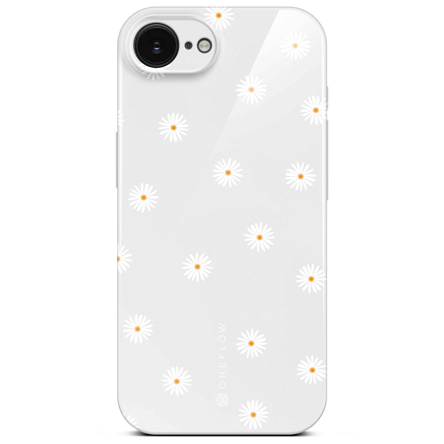 Splash Case für iPhone 16e in der Farbe Daisy Delight (Weiß)