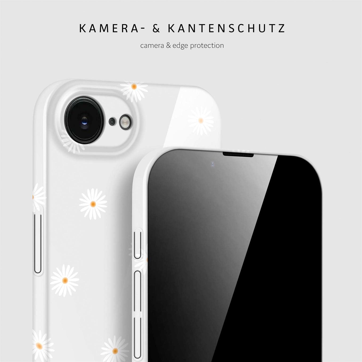 Splash Case für iPhone 16e in der Farbe Daisy Delight (Weiß)