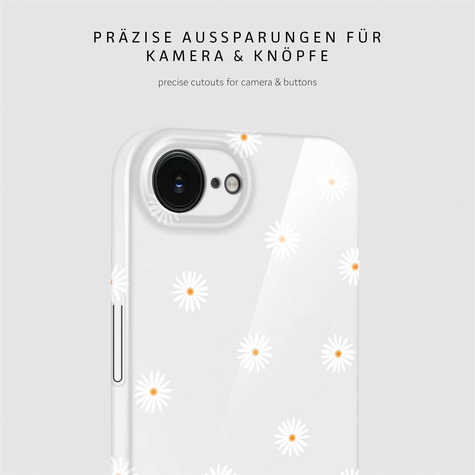 Splash Case für iPhone 16e in der Farbe Daisy Delight (Weiß)