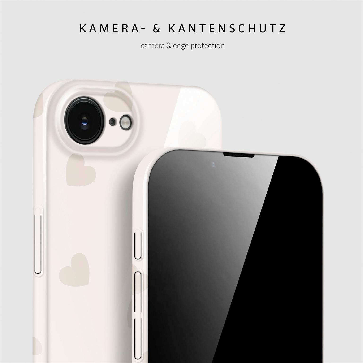 Splash Case für iPhone 16e in der Farbe Latte Love (Braun / Beige)