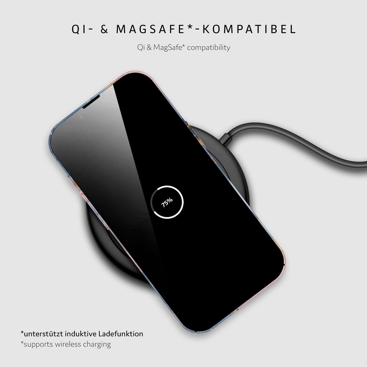 Bliss Cover für iPhone 16e in der Farbe Aurora Lagoon (Mehrfarbig (bunt))