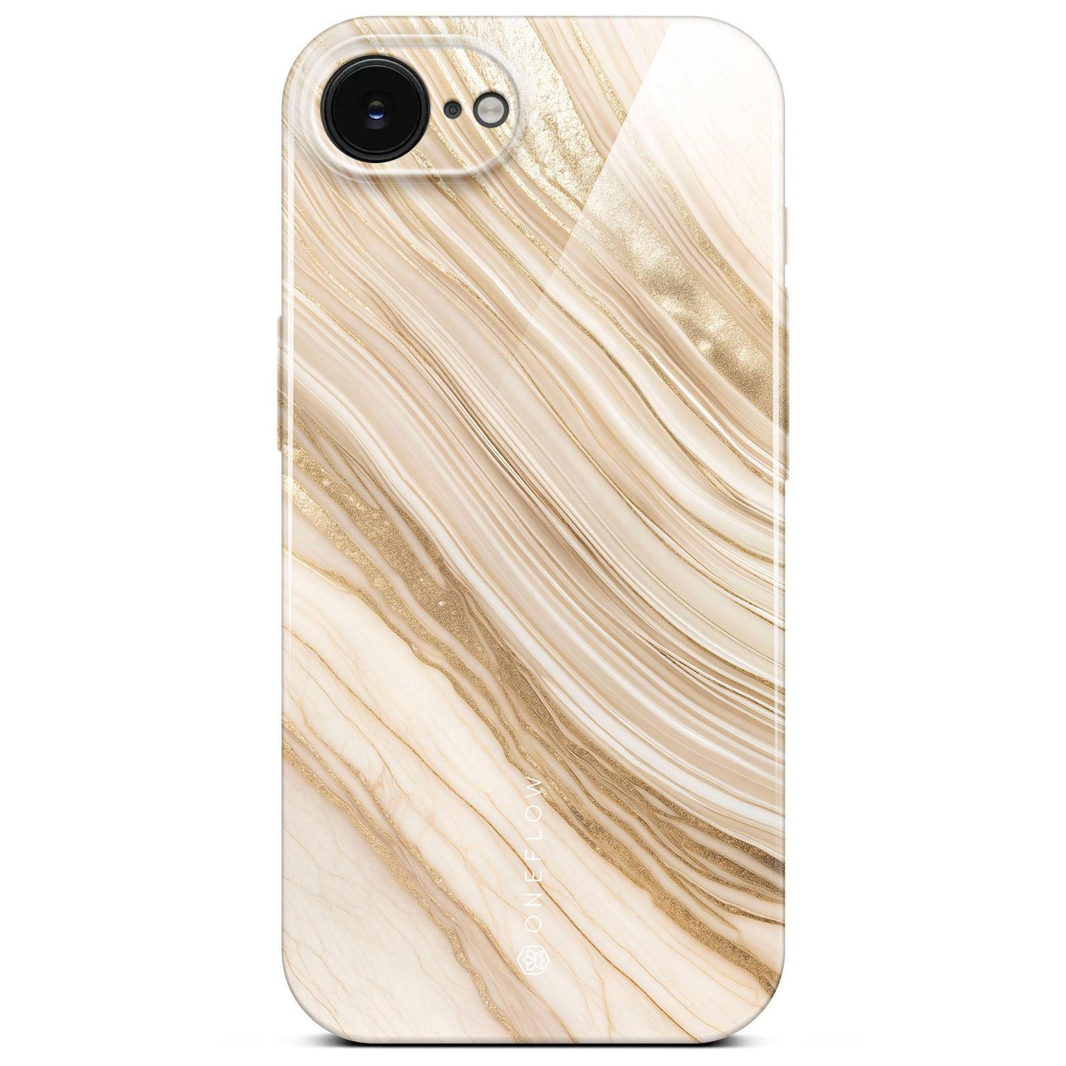 Bliss Cover für iPhone 16e in der Farbe Sand Dune (Braun / Beige)
