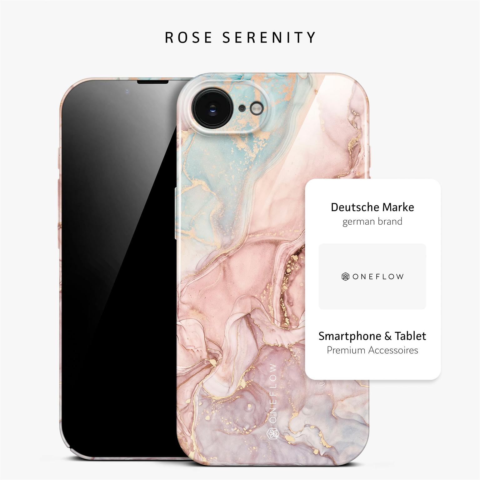 Bliss Cover für iPhone 16e in der Farbe Rose Serenity (Rosa / Pink)