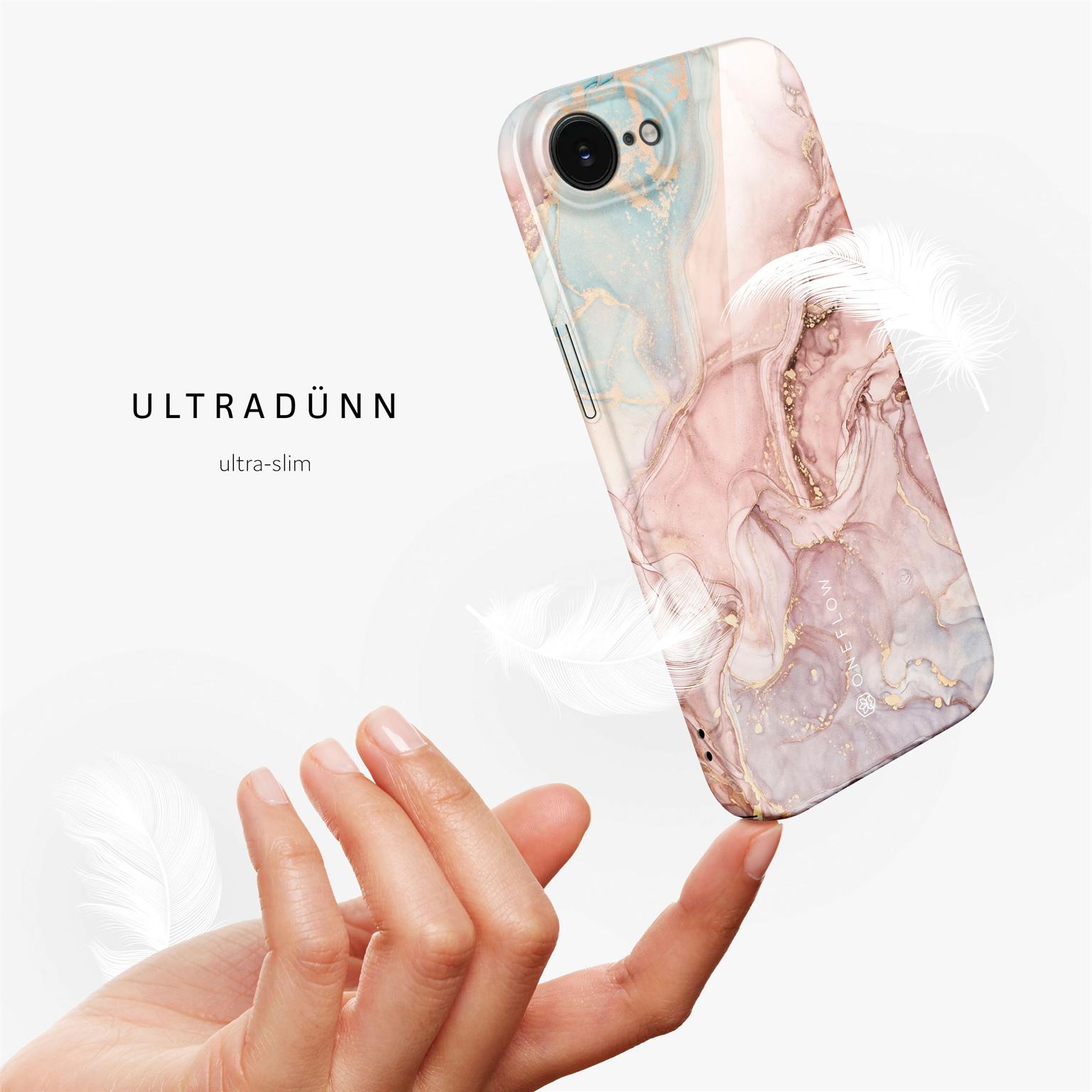 Bliss Cover für iPhone 16e in der Farbe Rose Serenity (Rosa / Pink)
