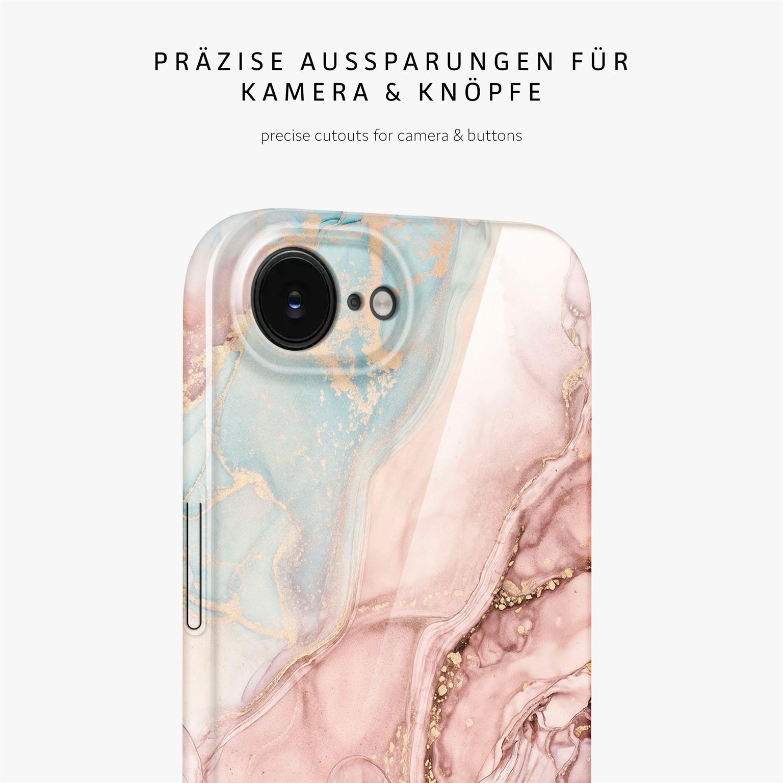 Bliss Cover für iPhone 16e in der Farbe Rose Serenity (Rosa / Pink)