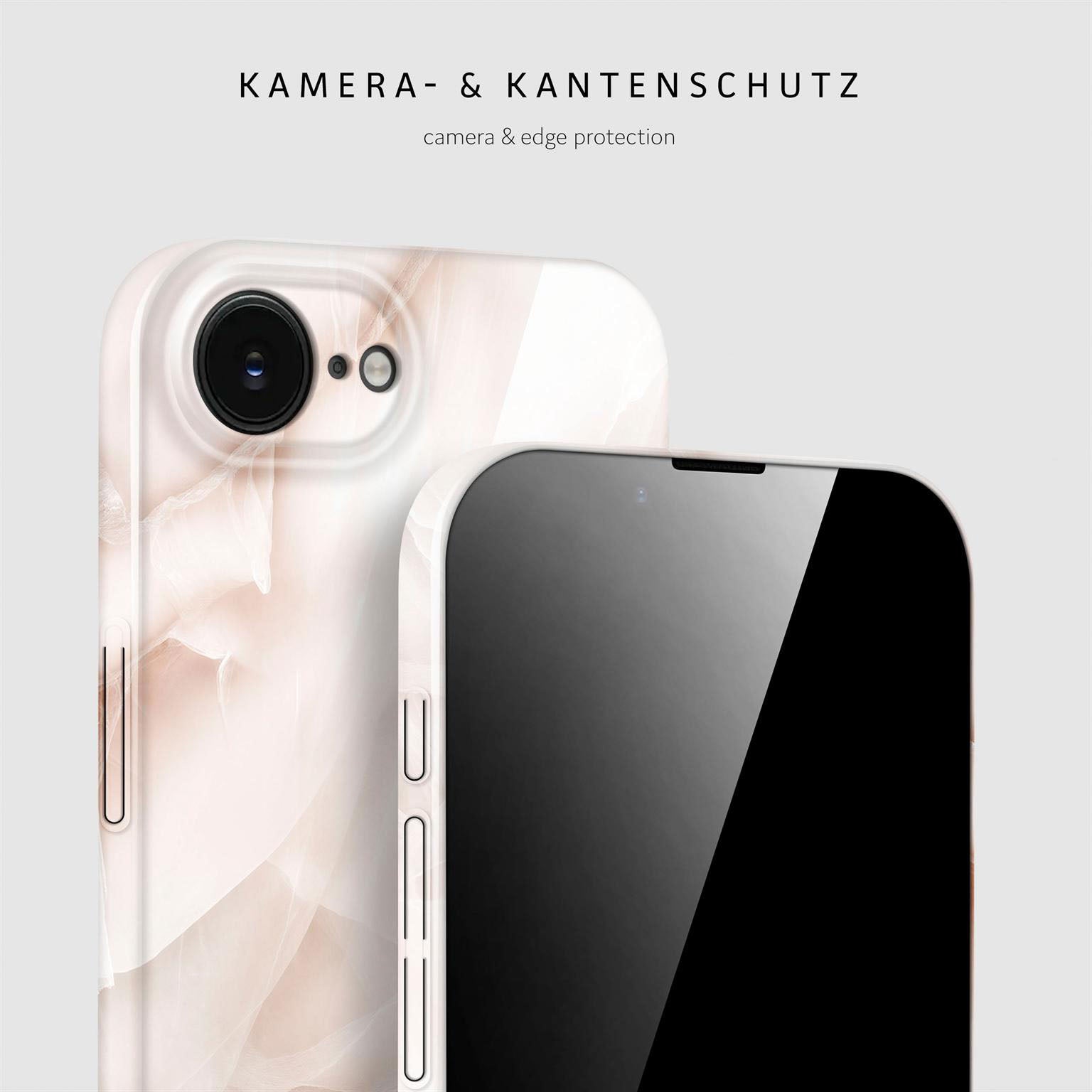 Bliss Cover für iPhone 16e in der Farbe Soft Blush (Braun / Beige)
