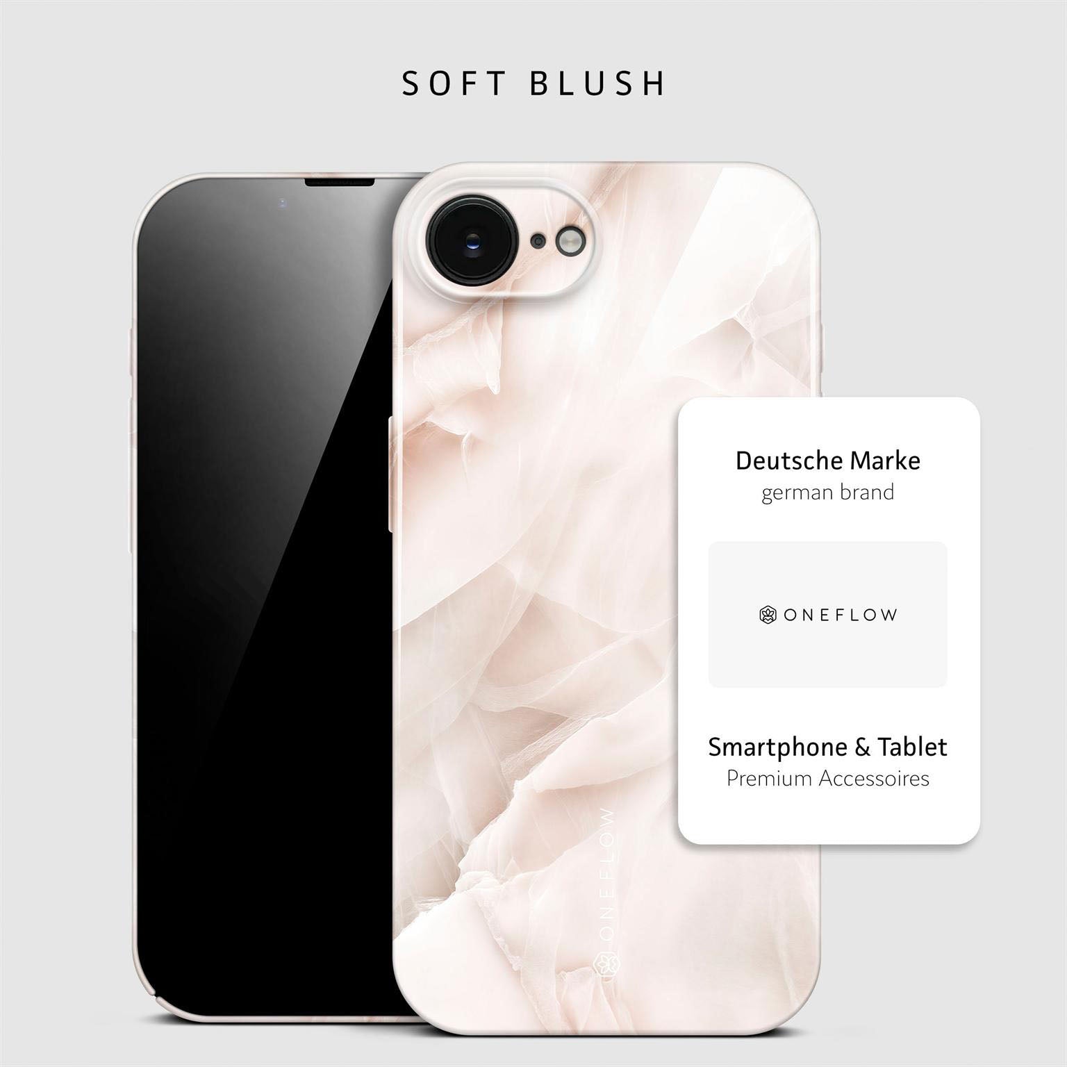 Bliss Cover für iPhone 16e in der Farbe Soft Blush (Braun / Beige)
