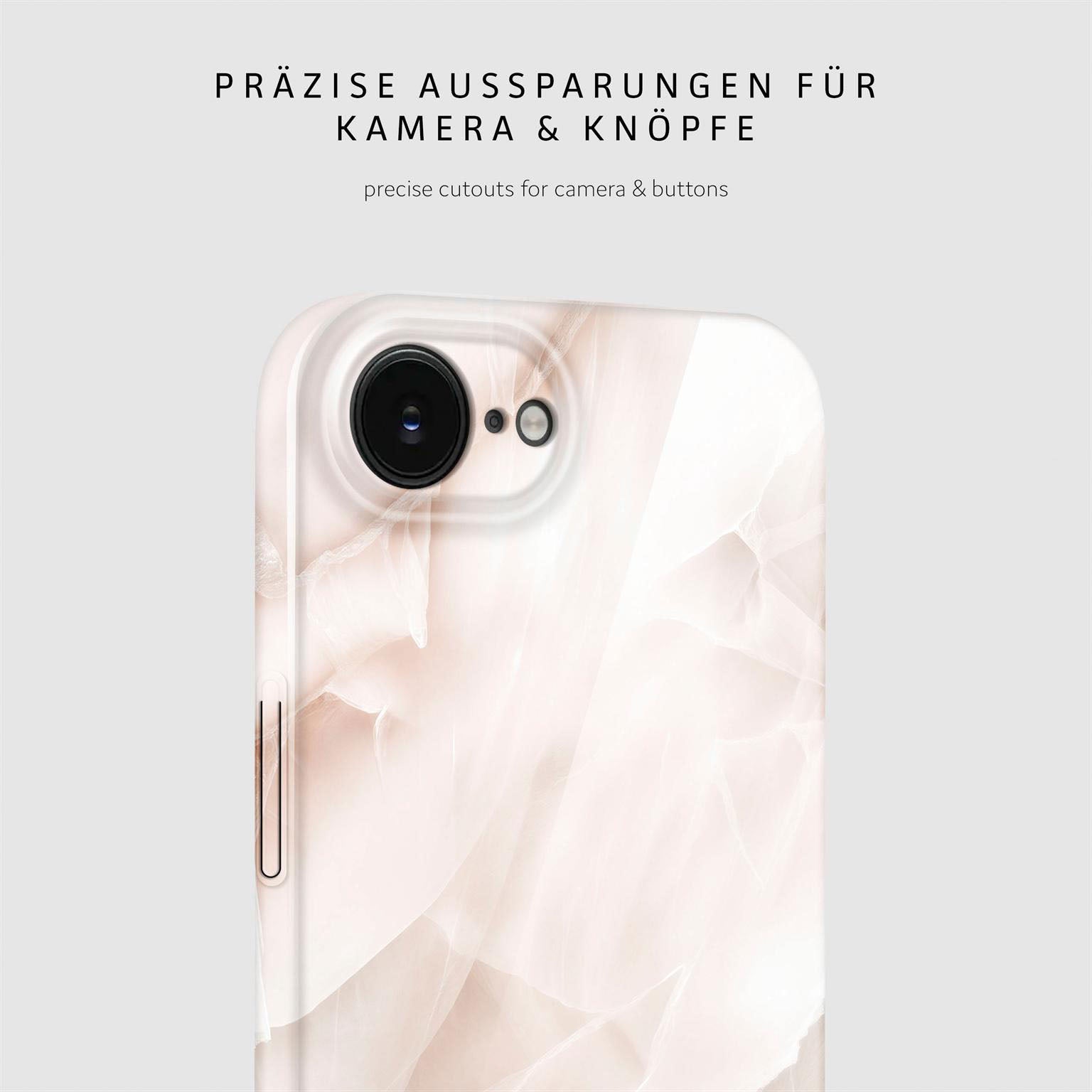 Bliss Cover für iPhone 16e in der Farbe Soft Blush (Braun / Beige)