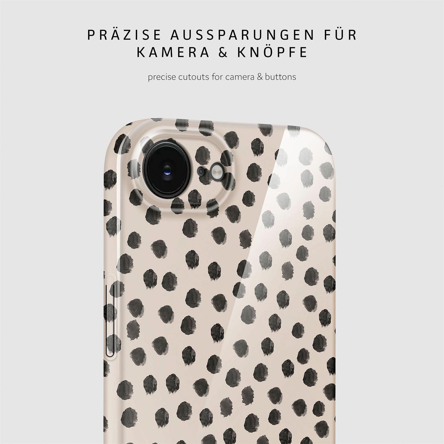 Splash Case für iPhone 16e in der Farbe Cookies & Cream (Braun / Beige)