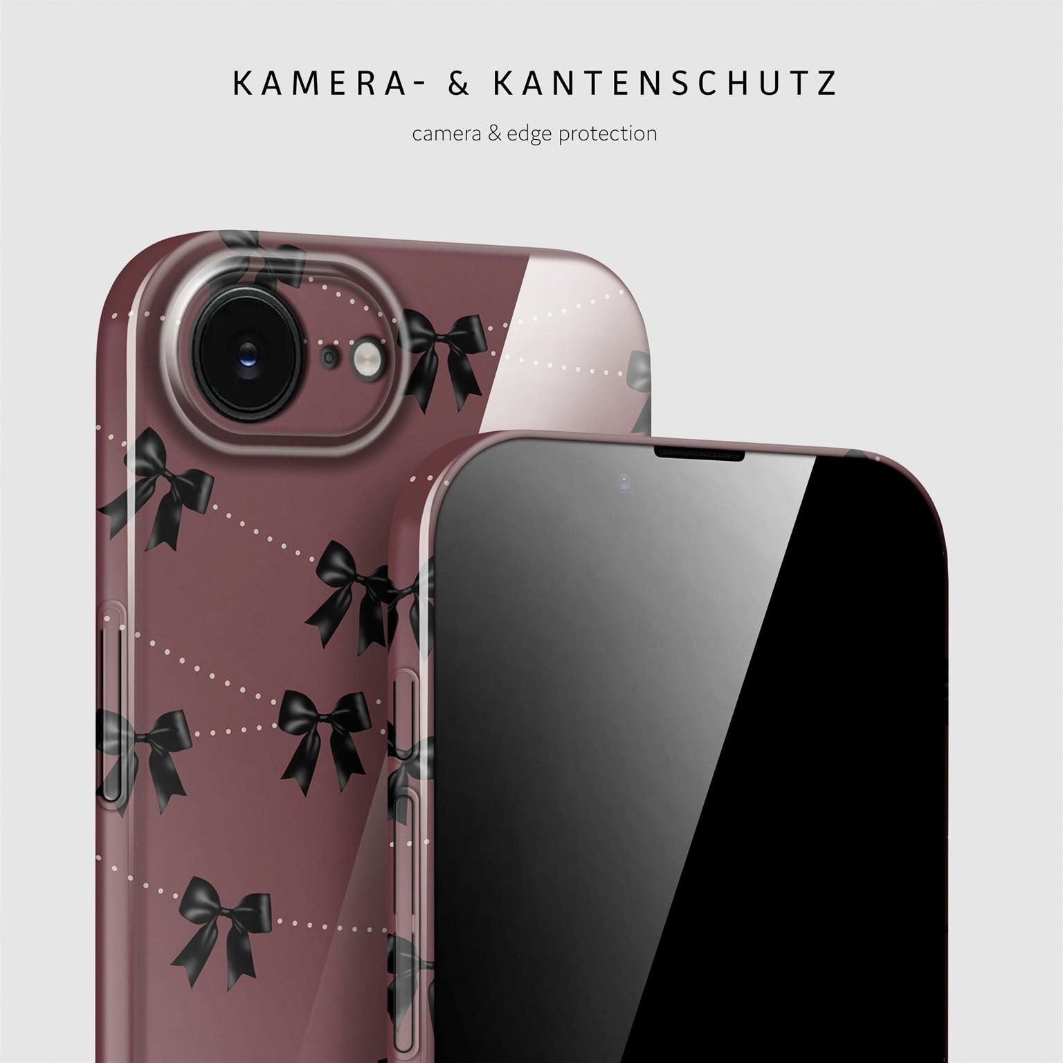 Splash Case für iPhone 16e in der Farbe Parisian Kiss (Rot)