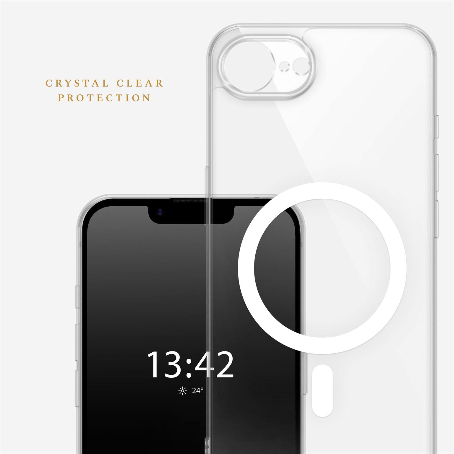 Nova Case für iPhone 16e in der Farbe Clear (Farblos (transparent))