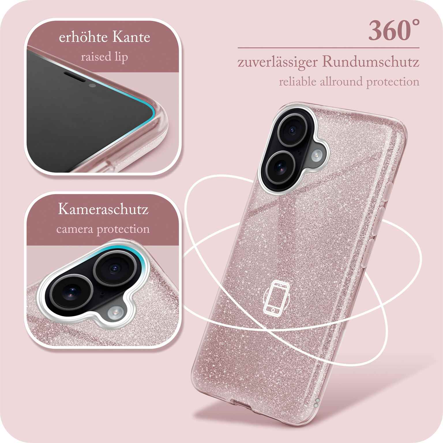 Glitter Case für iPhone 17