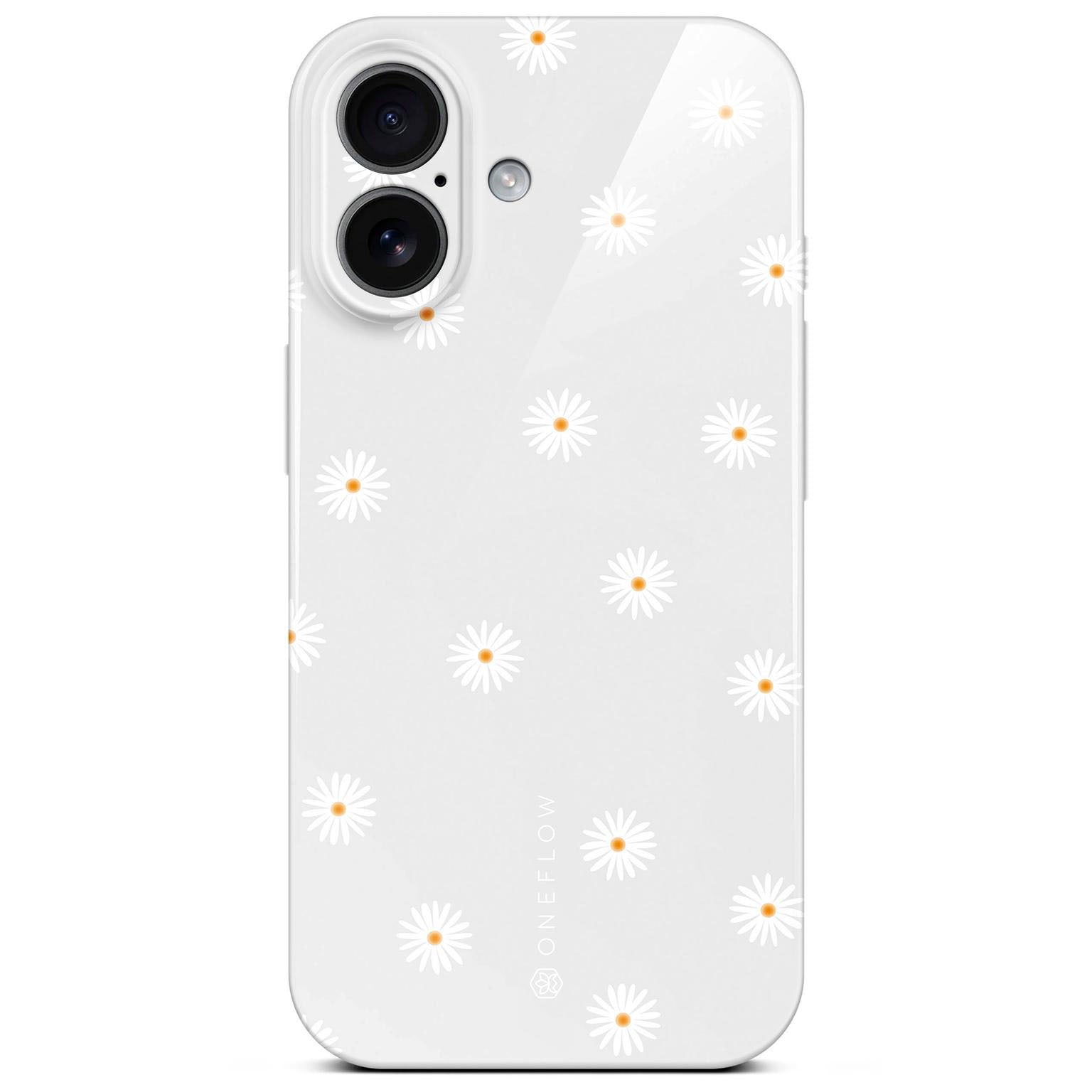 Splash Case für iPhone 17 in der Farbe Daisy Delight (Weiß)