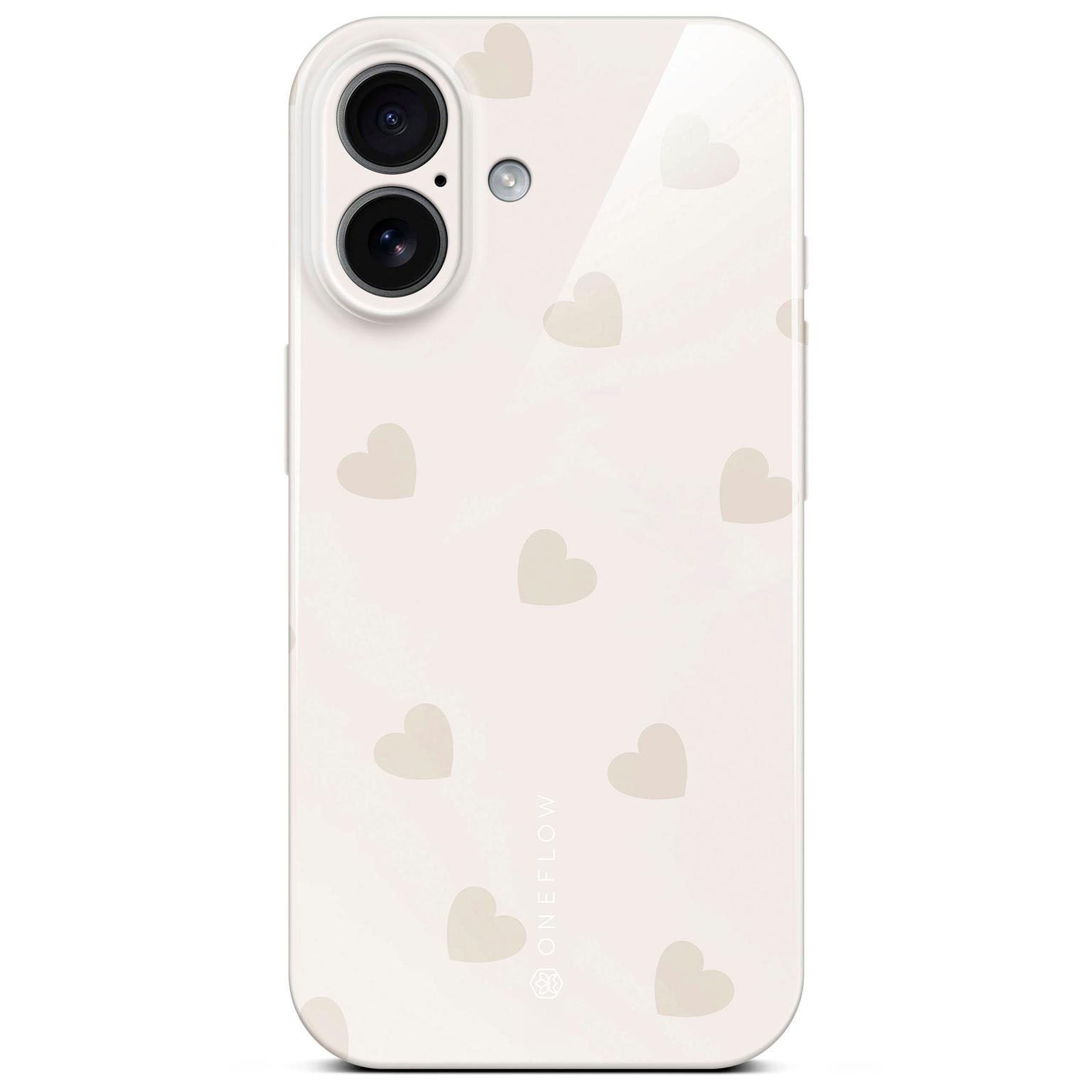 Splash Case für iPhone 17 in der Farbe Latte Love (Braun / Beige)