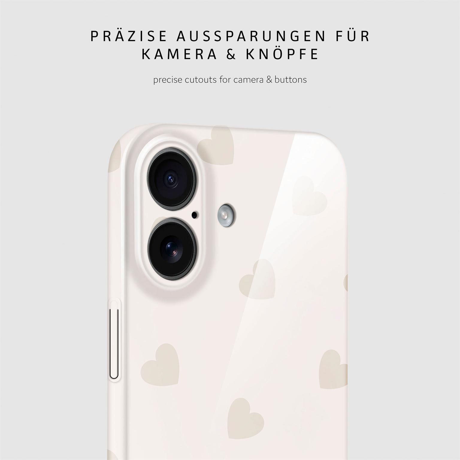 Splash Case für iPhone 17 in der Farbe Latte Love (Braun / Beige)