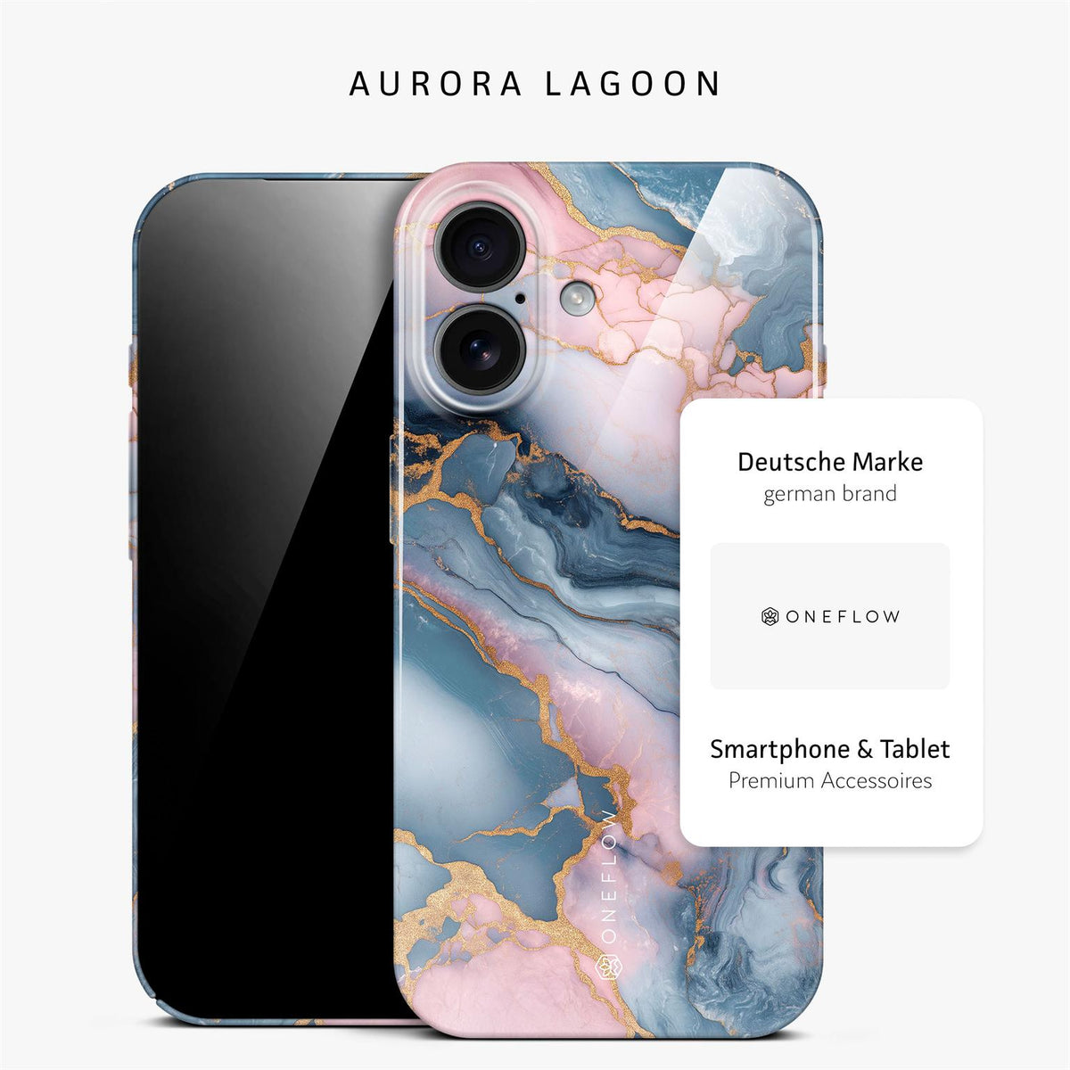 Bliss Cover für iPhone 17 in der Farbe Aurora Lagoon (Mehrfarbig (bunt))