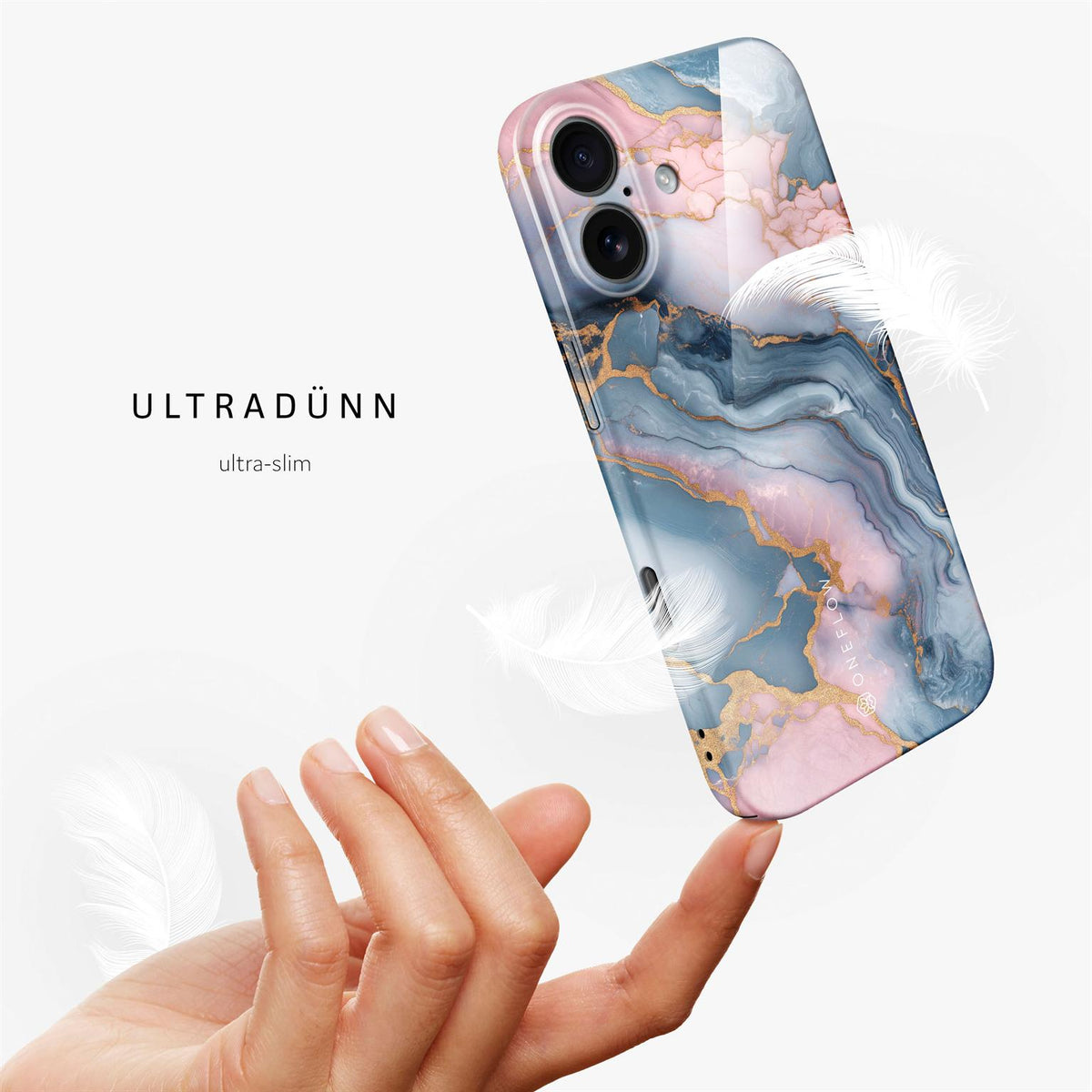Bliss Cover für iPhone 17 in der Farbe Aurora Lagoon (Mehrfarbig (bunt))