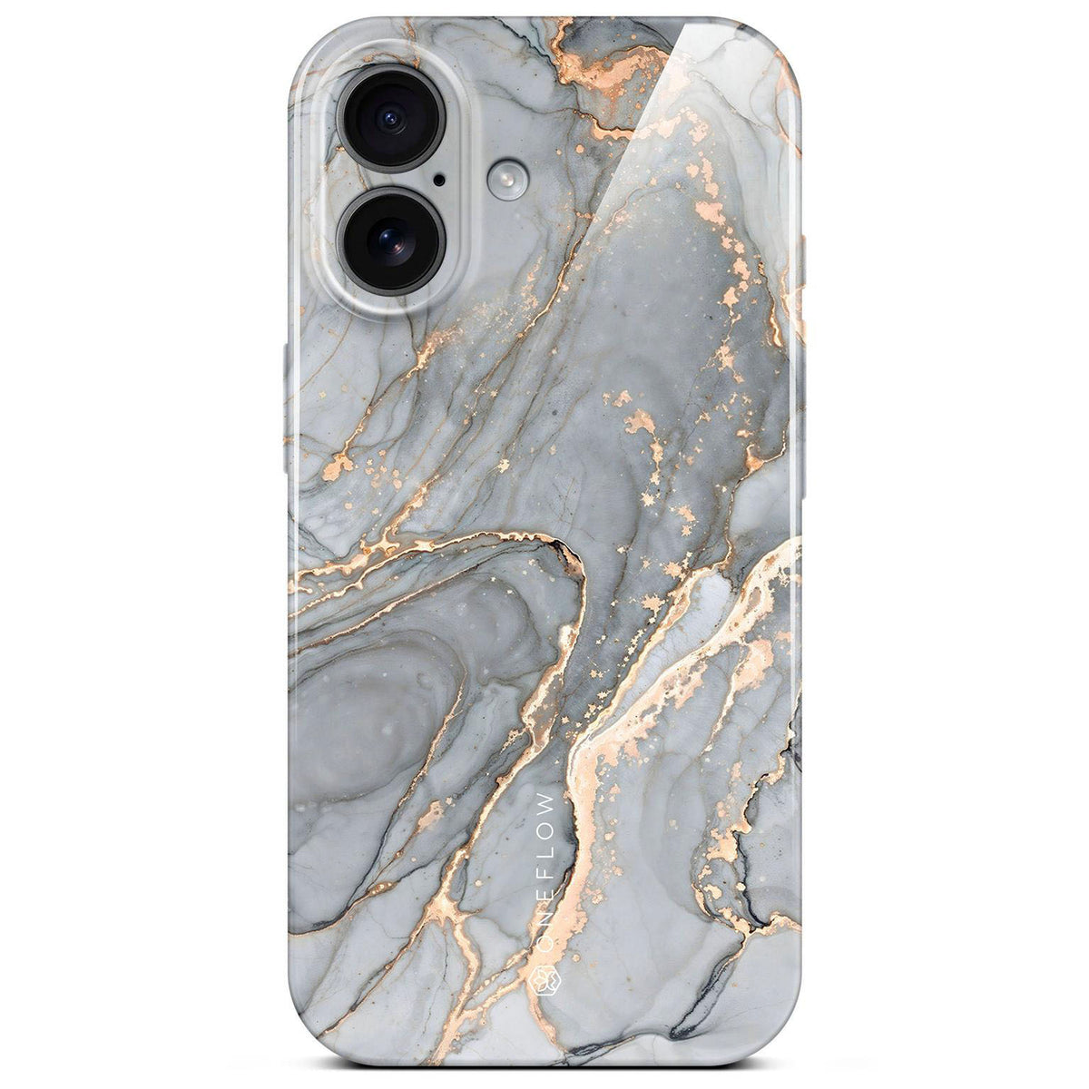 Bliss Cover für iPhone 17 in der Farbe Soft Granite (Grau)