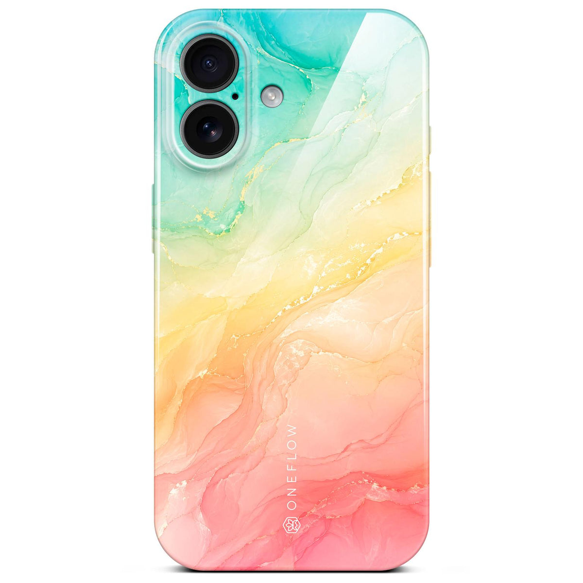 Bliss Cover für iPhone 17 in der Farbe Tropic Sunrise (Mehrfarbig (bunt))