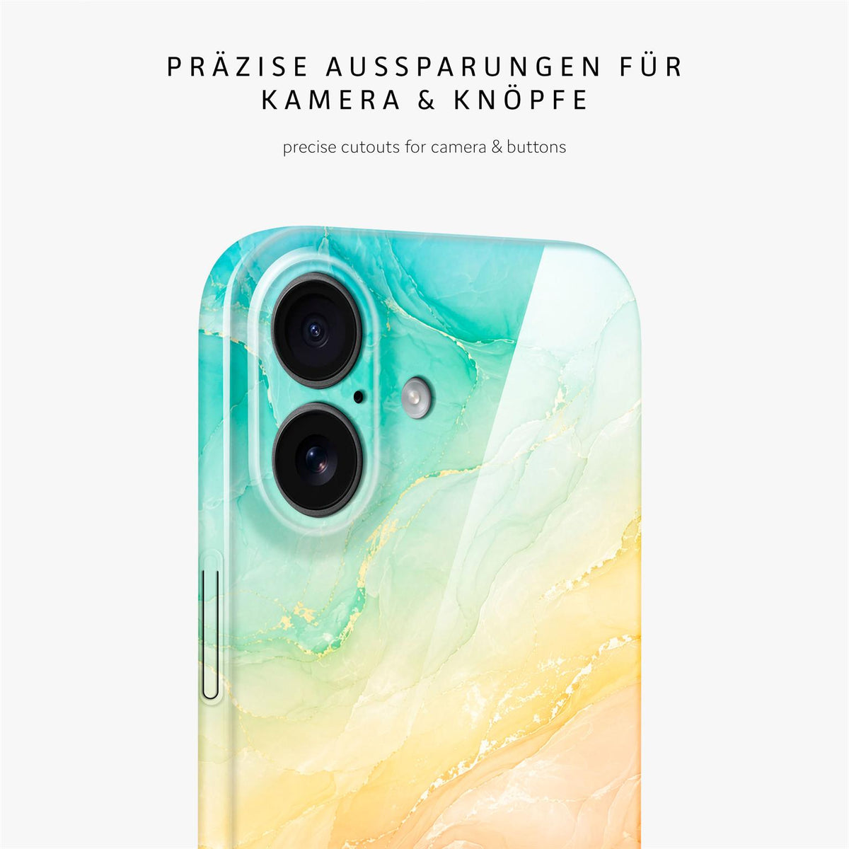 Bliss Cover für iPhone 17 in der Farbe Tropic Sunrise (Mehrfarbig (bunt))