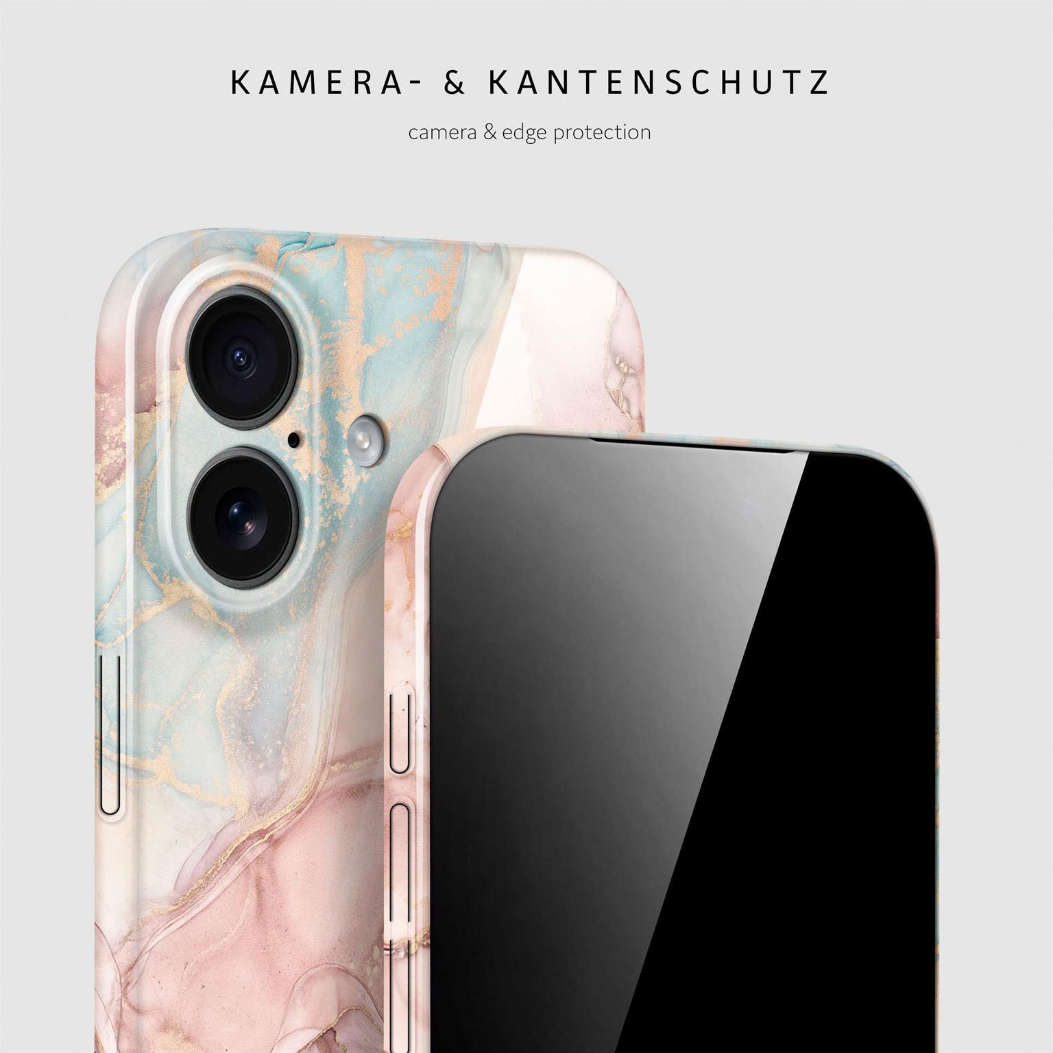 Bliss Cover für iPhone 17 in der Farbe Rose Serenity (Rosa / Pink)
