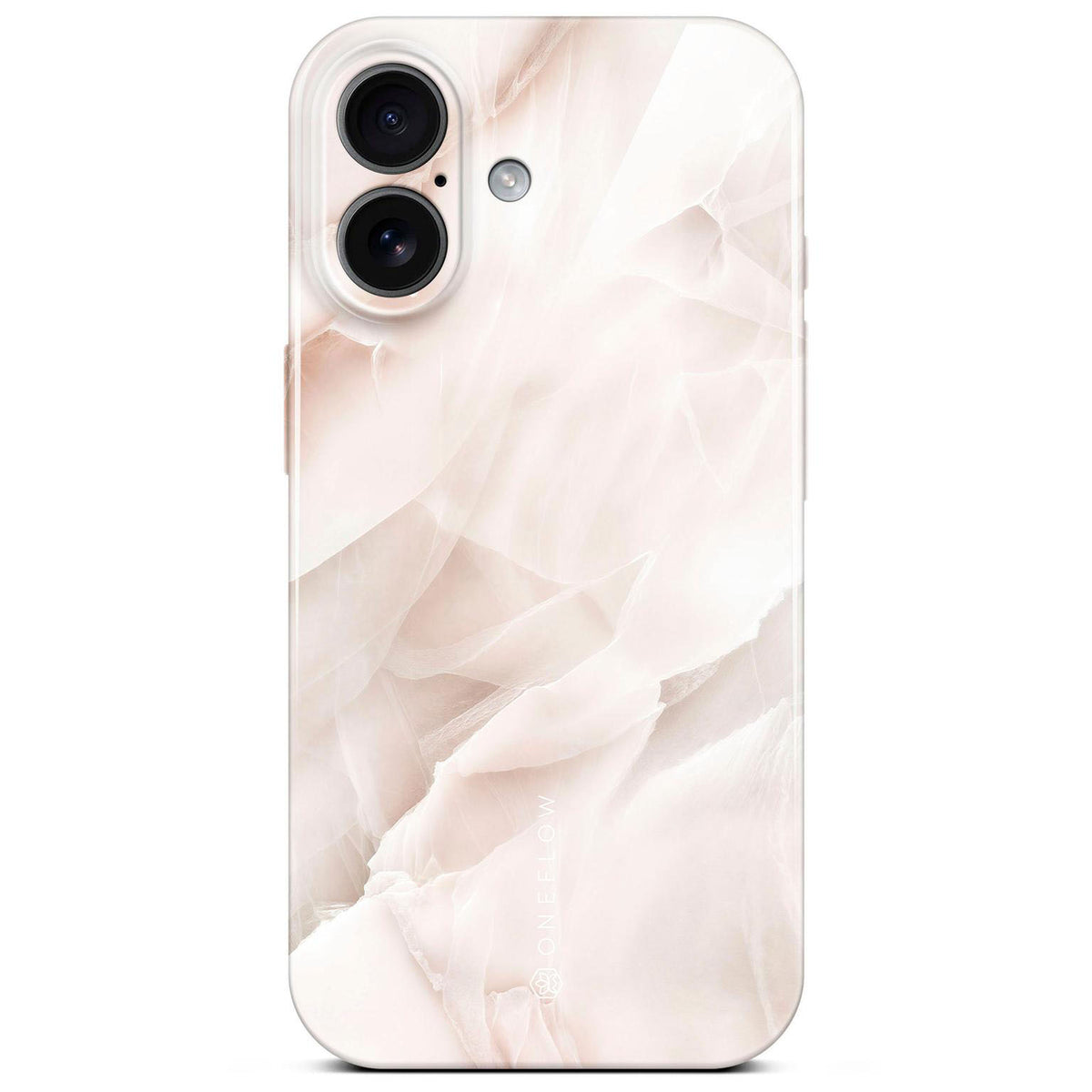 Bliss Cover für iPhone 17 in der Farbe Soft Blush (Braun / Beige)