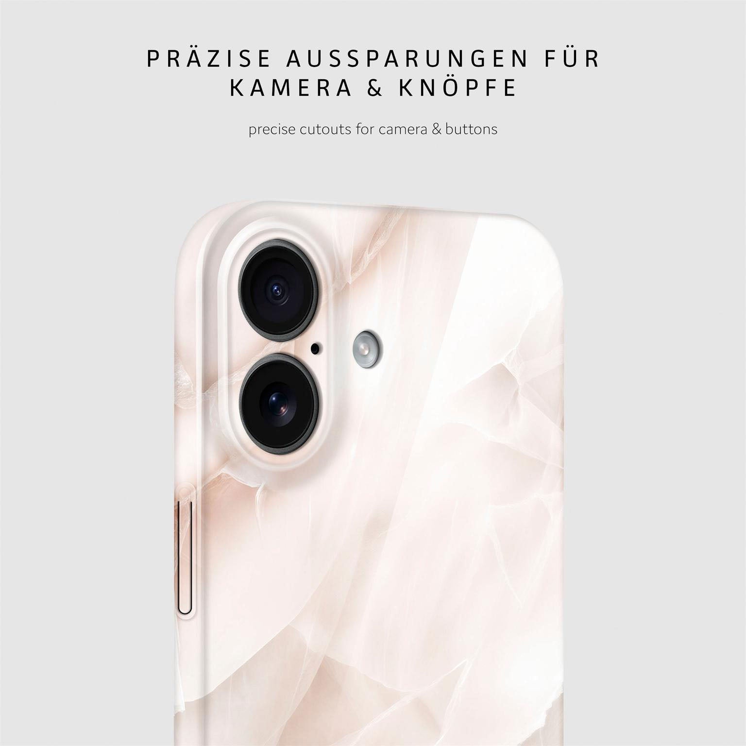 Bliss Cover für iPhone 17 in der Farbe Soft Blush (Braun / Beige)