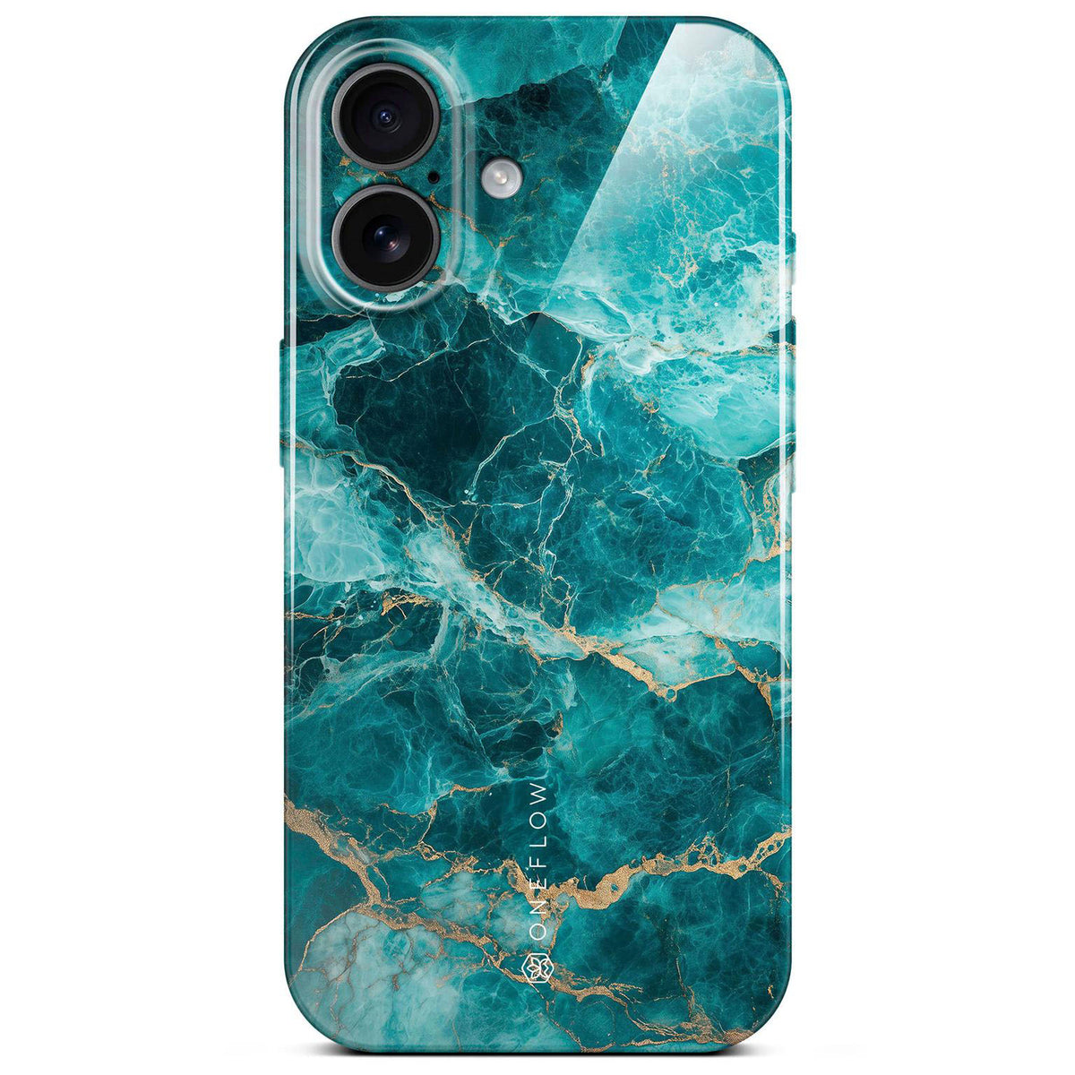 Bliss Cover für iPhone 17 in der Farbe Aqua Prism (Blau)