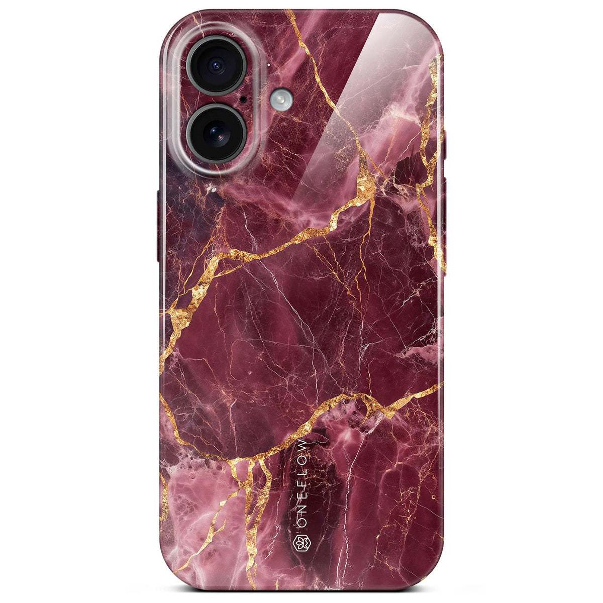 Bliss Cover für iPhone 17 in der Farbe Velvet Wine (Rot)
