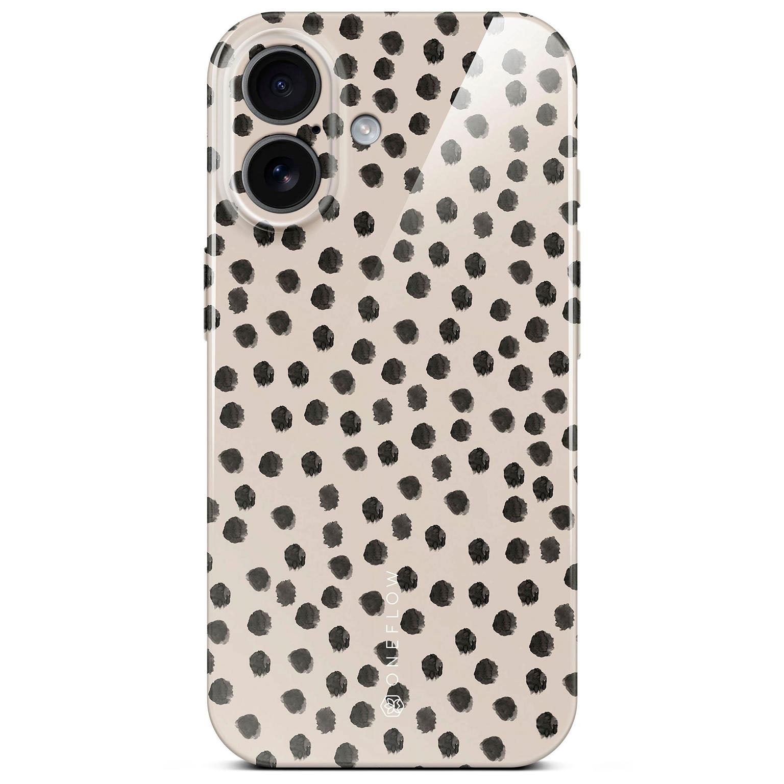 Splash Case für iPhone 17 in der Farbe Cookies & Cream (Braun / Beige)