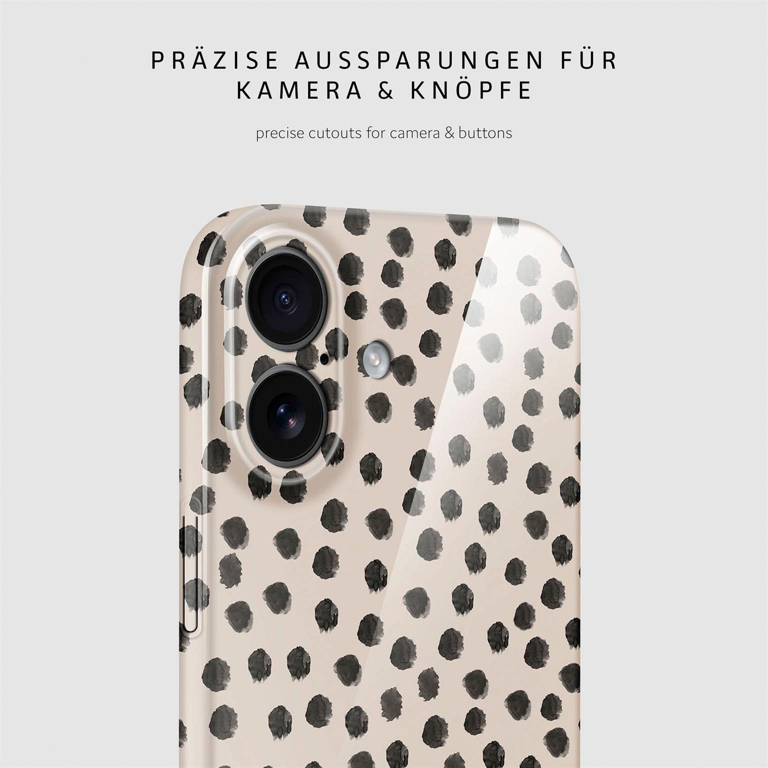 Splash Case für iPhone 17 in der Farbe Cookies & Cream (Braun / Beige)