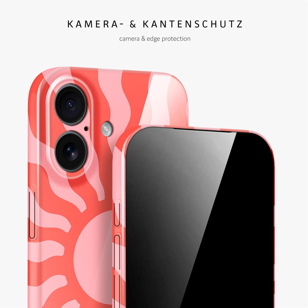Splash Case für iPhone 17 in der Farbe Hot Aura (Rosa / Pink)