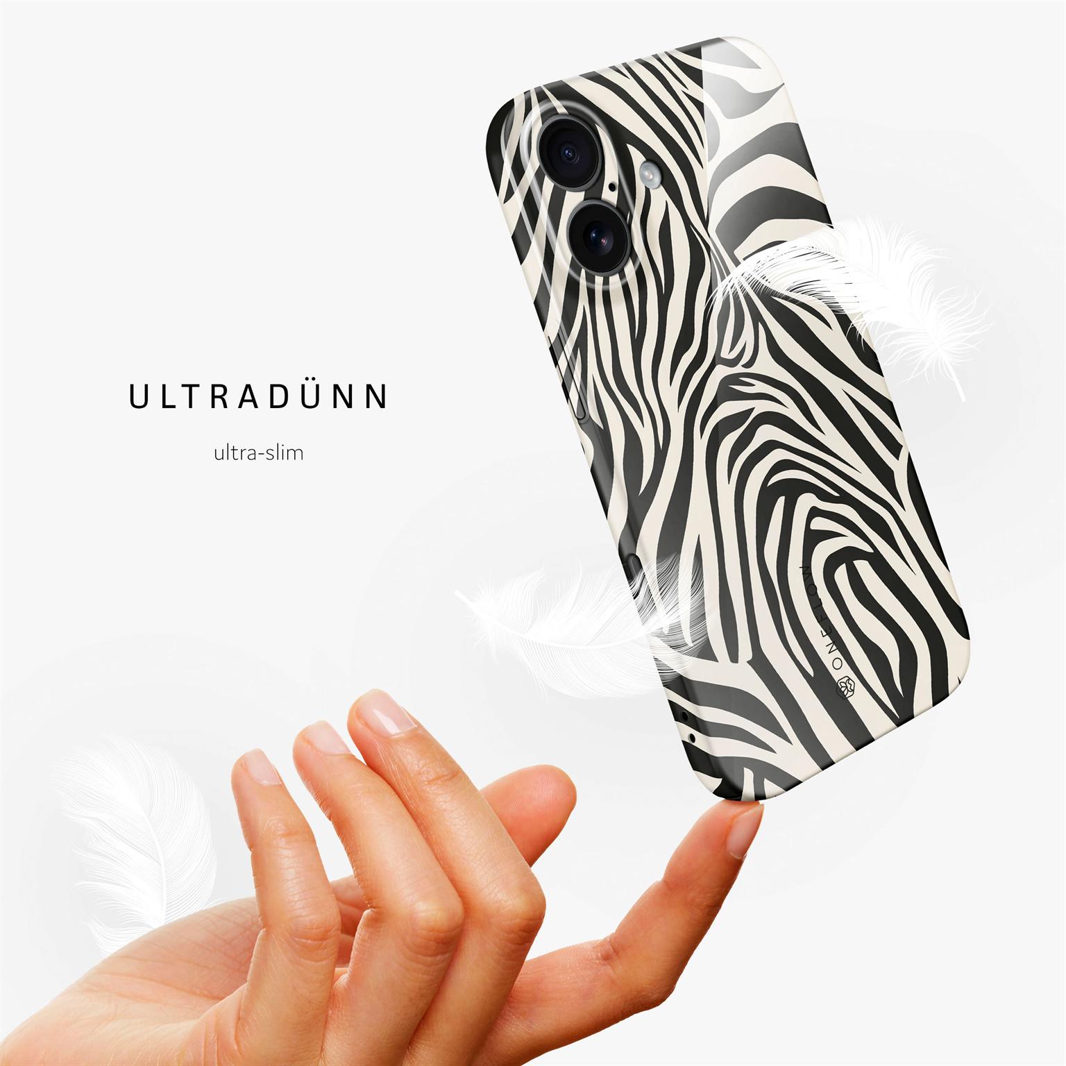 Wild Cover für iPhone 17 in der Farbe Electric Zebra (Mehrfarbig)