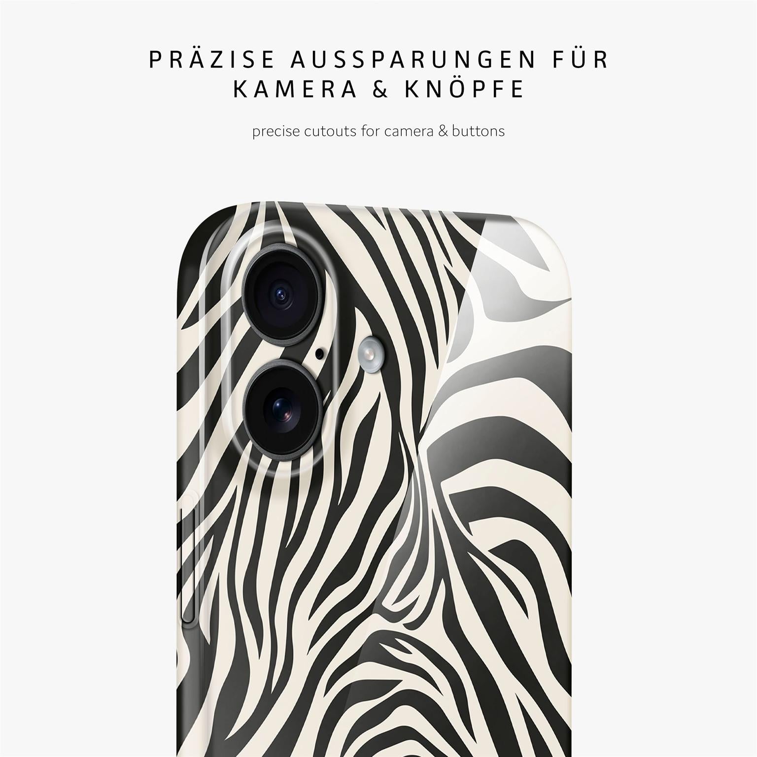 Wild Cover für iPhone 17 in der Farbe Electric Zebra (Mehrfarbig)
