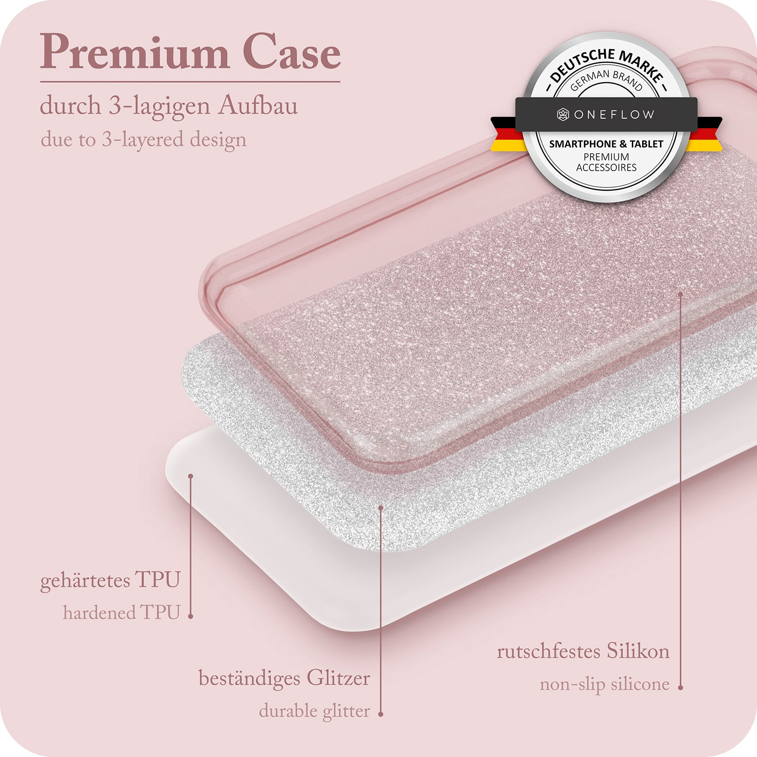 Glitter Case für iPhone 17 Pro