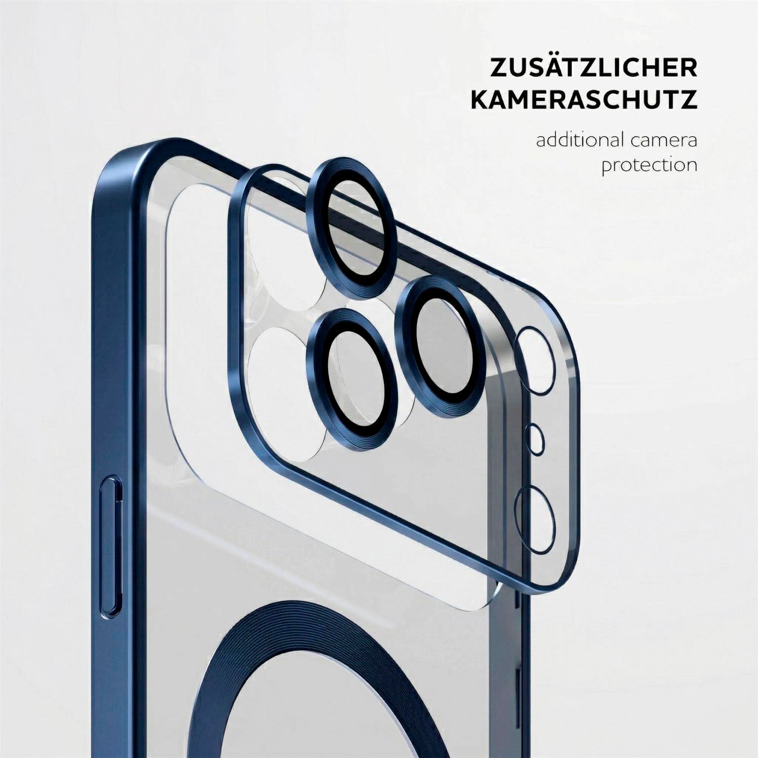 Aura Case für iPhone 17 Pro in der Farbe Nautical Blue (Blau)