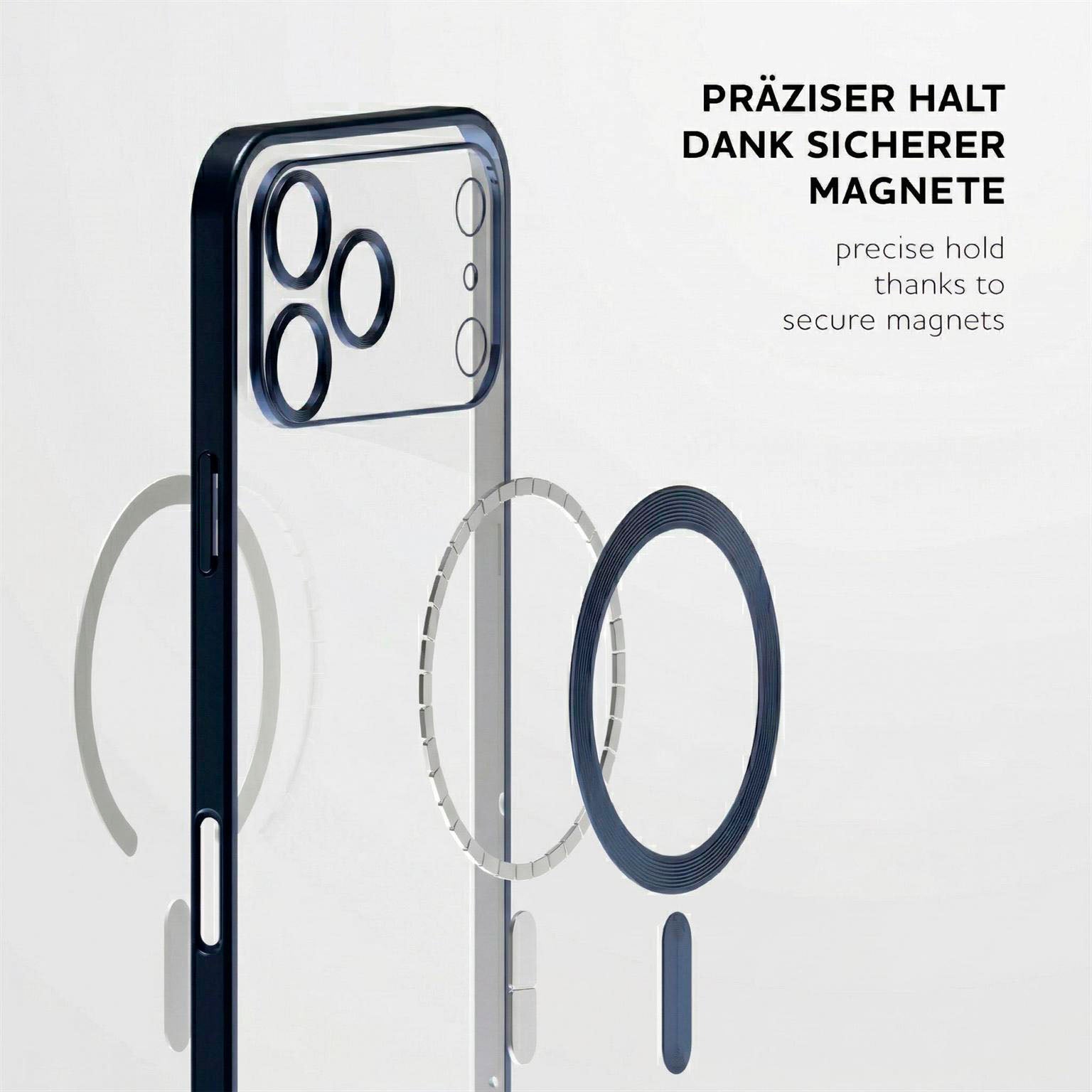 Aura Case für iPhone 17 Pro in der Farbe Nautical Blue (Blau)