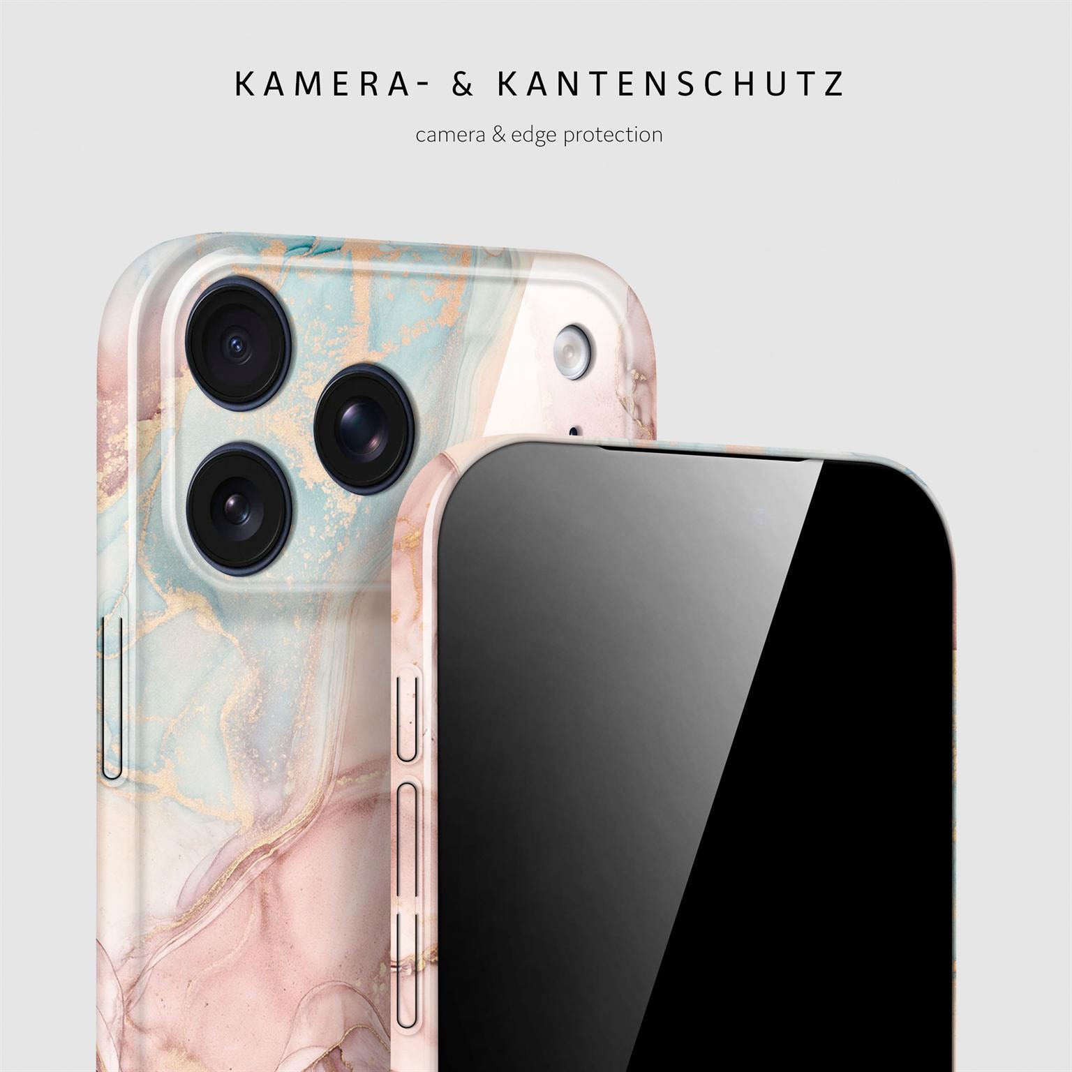 Bliss Cover für iPhone 17 Pro in der Farbe Rose Serenity (Rosa / Pink)