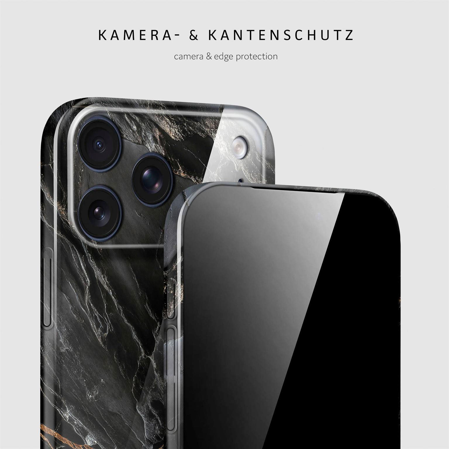 Bliss Cover für iPhone 17 Pro in der Farbe Black Mirage (Schwarz)