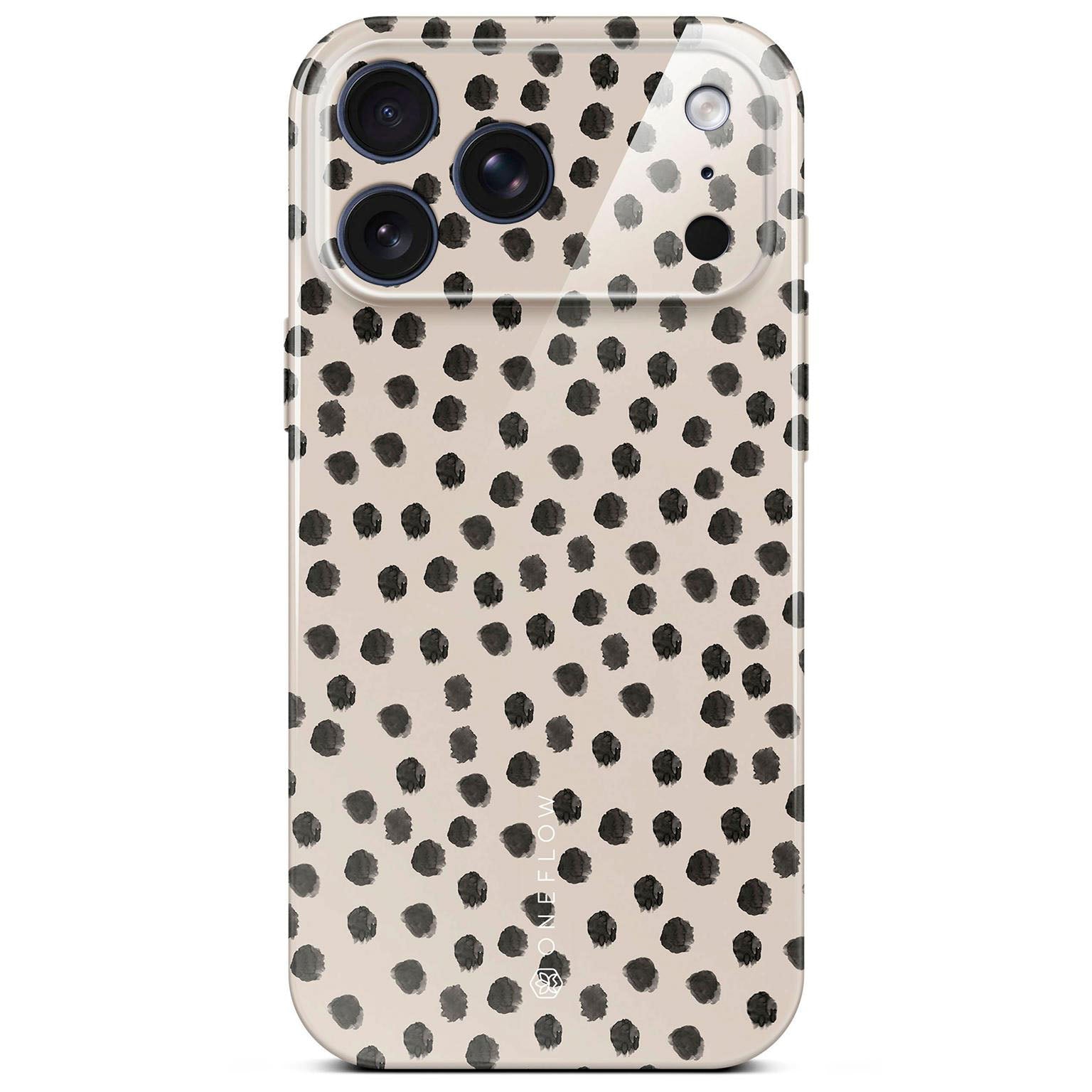 Splash Case für iPhone 17 Pro in der Farbe Cookies & Cream (Braun / Beige)