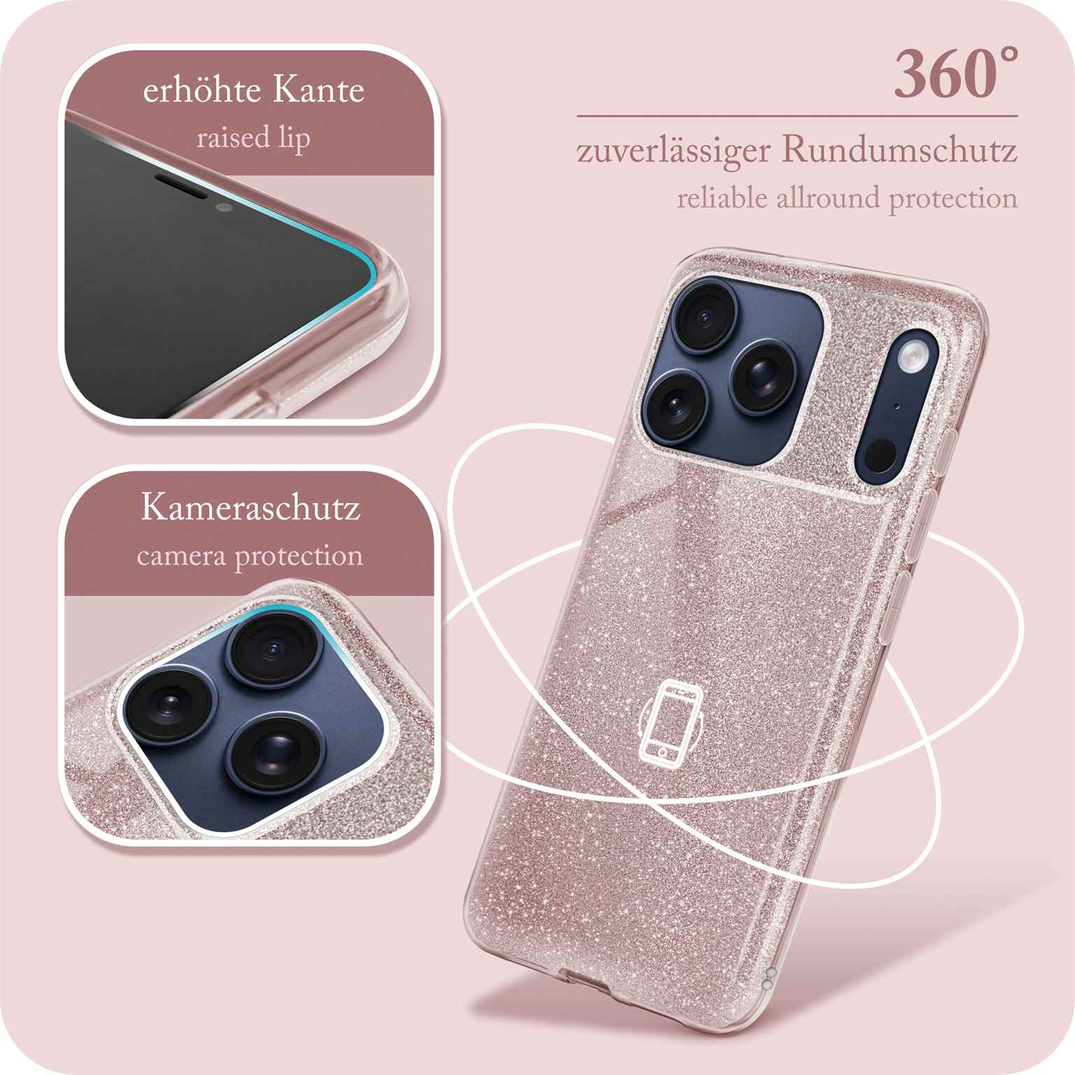 Glitter Case für iPhone 17 Pro Max