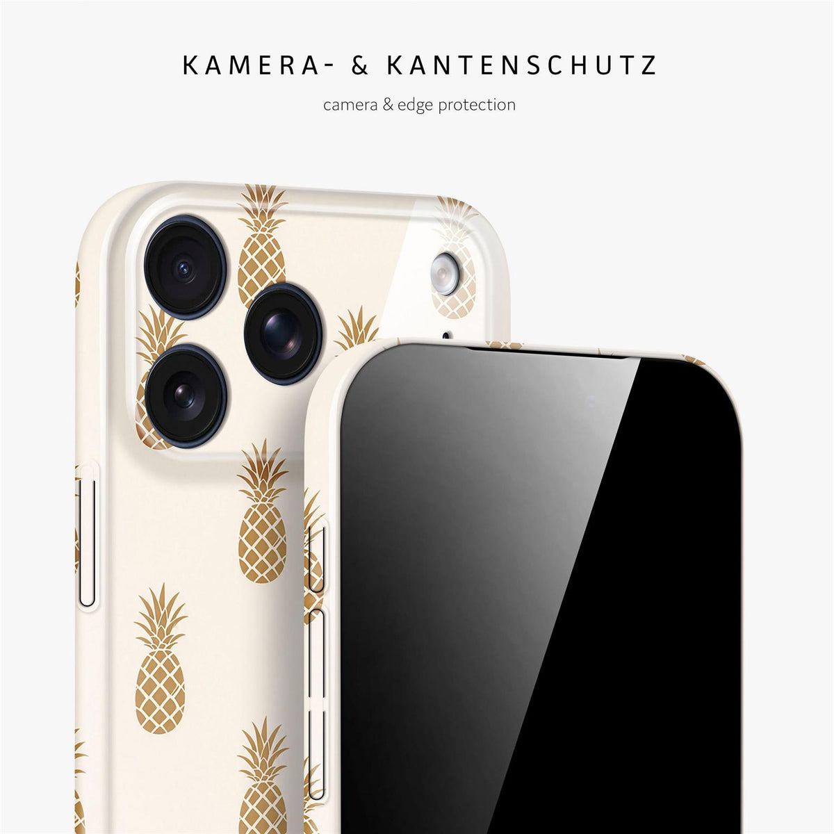 Splash Case für iPhone 17 Pro Max in der Farbe Cabana Gold (Weiß)