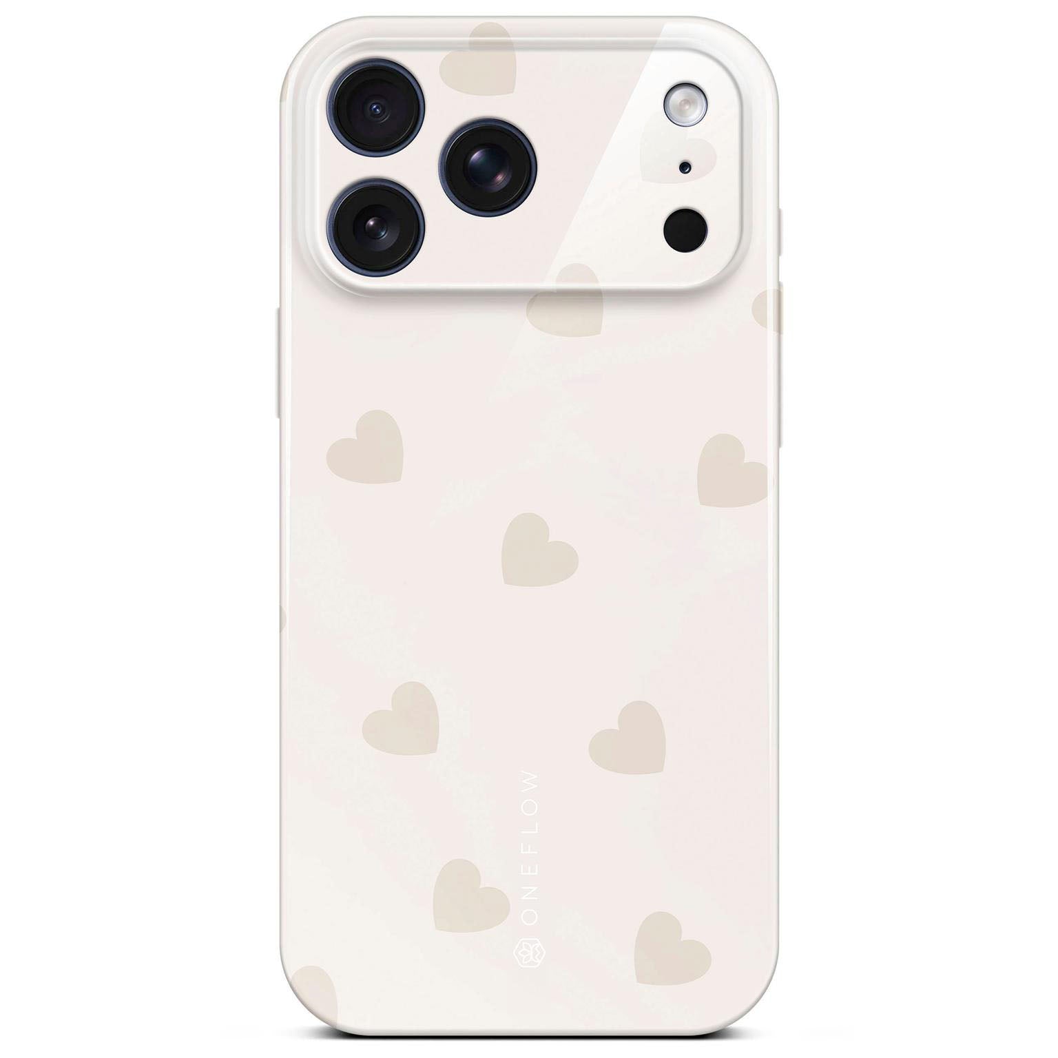 Splash Case für iPhone 17 Pro Max in der Farbe Latte Love (Braun / Beige)
